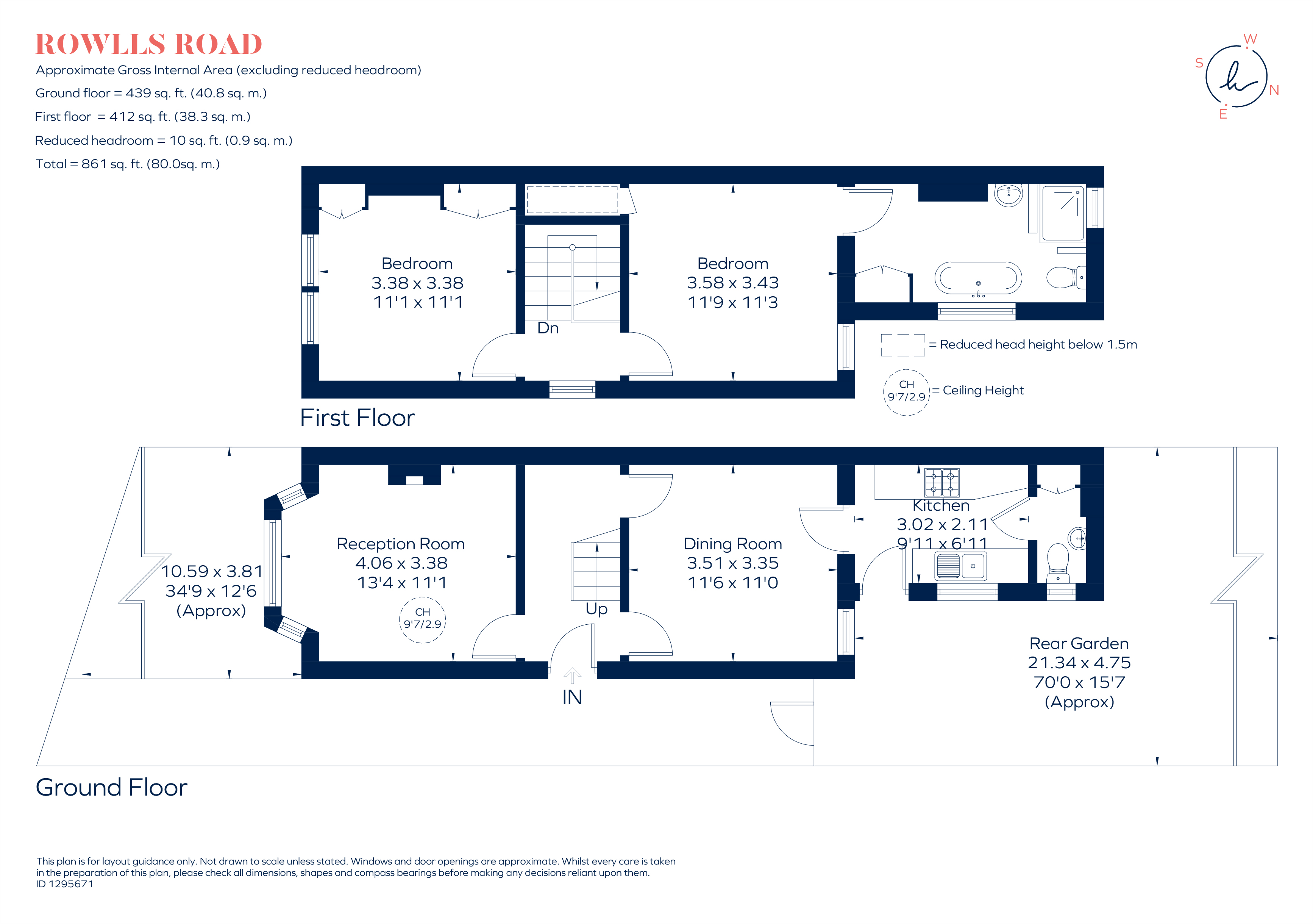 31, Rowlls Road, Kingston Upon Thames floorplan