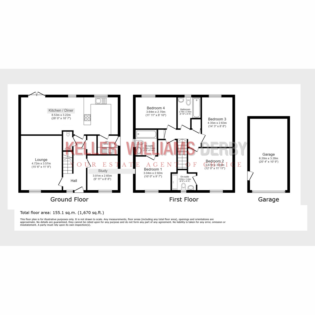110, Fellow Lands Way, Derby floorplan