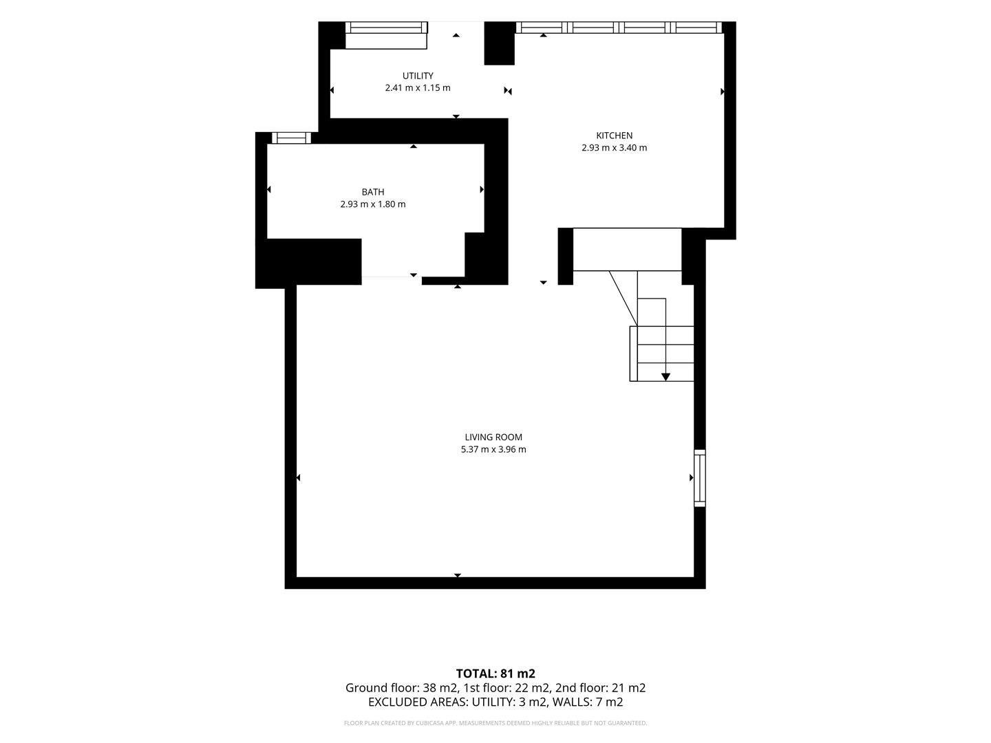 6, Bethania Street, Maesteg floorplan