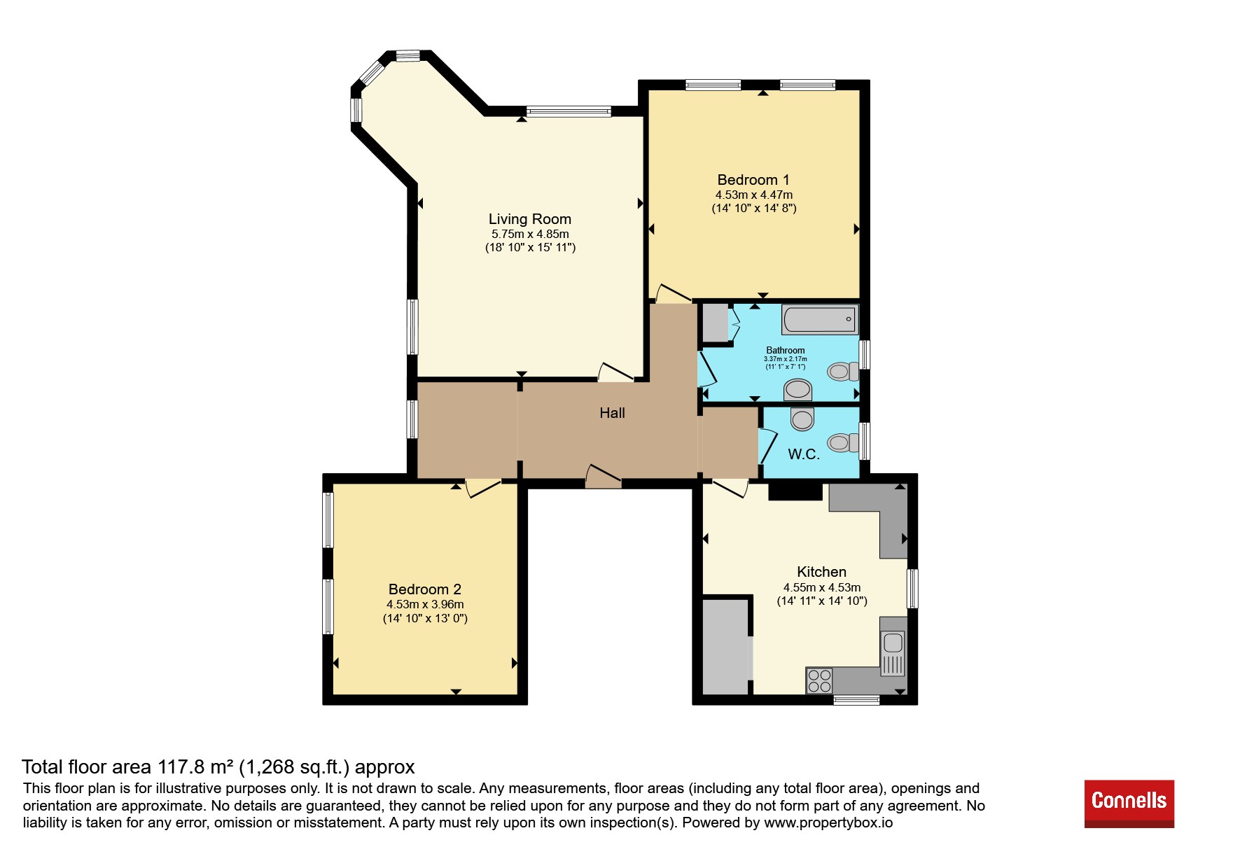 Chacewater Avenue, Worcester floorplan