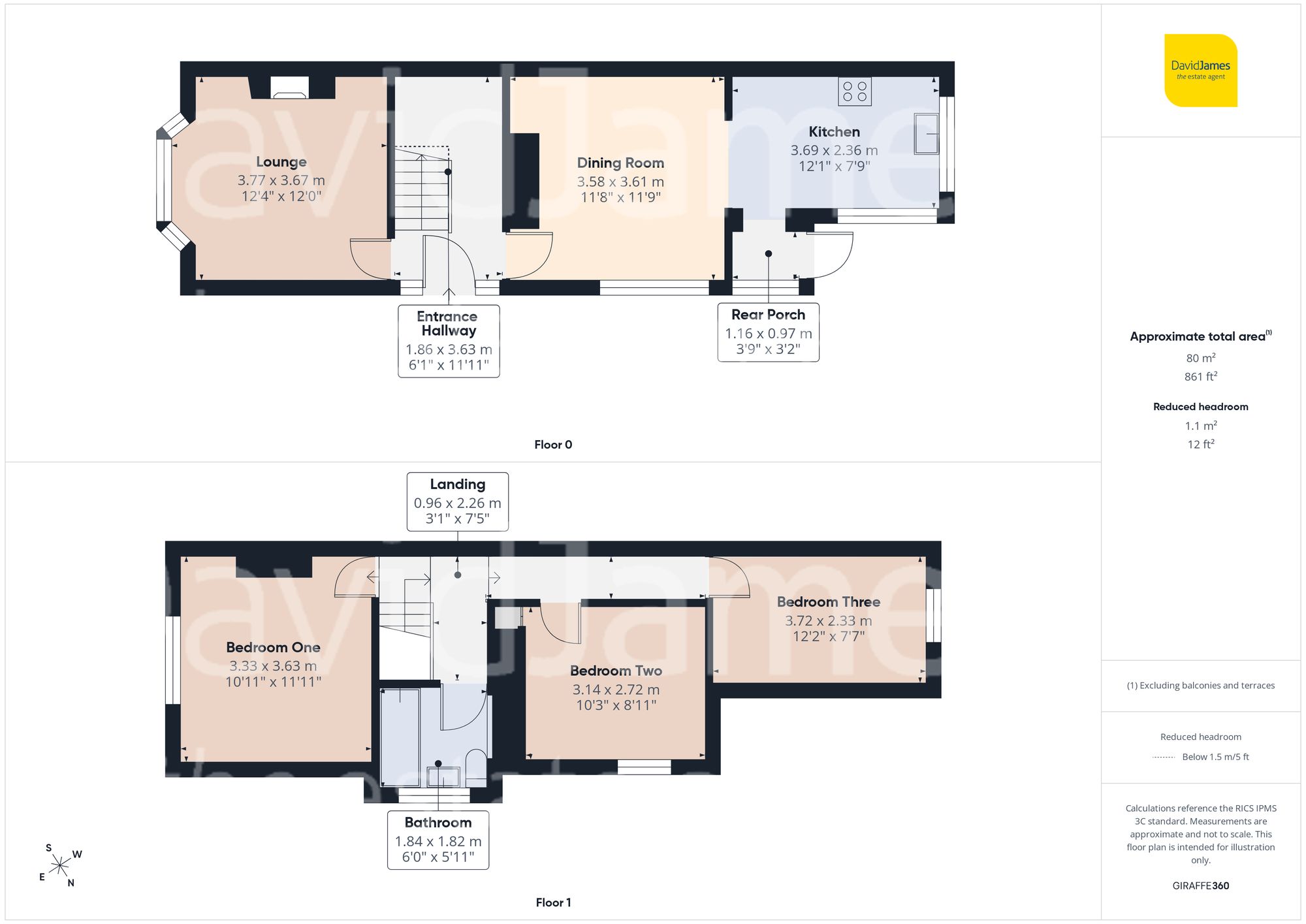 103 Plains Road, Nottingham floorplan