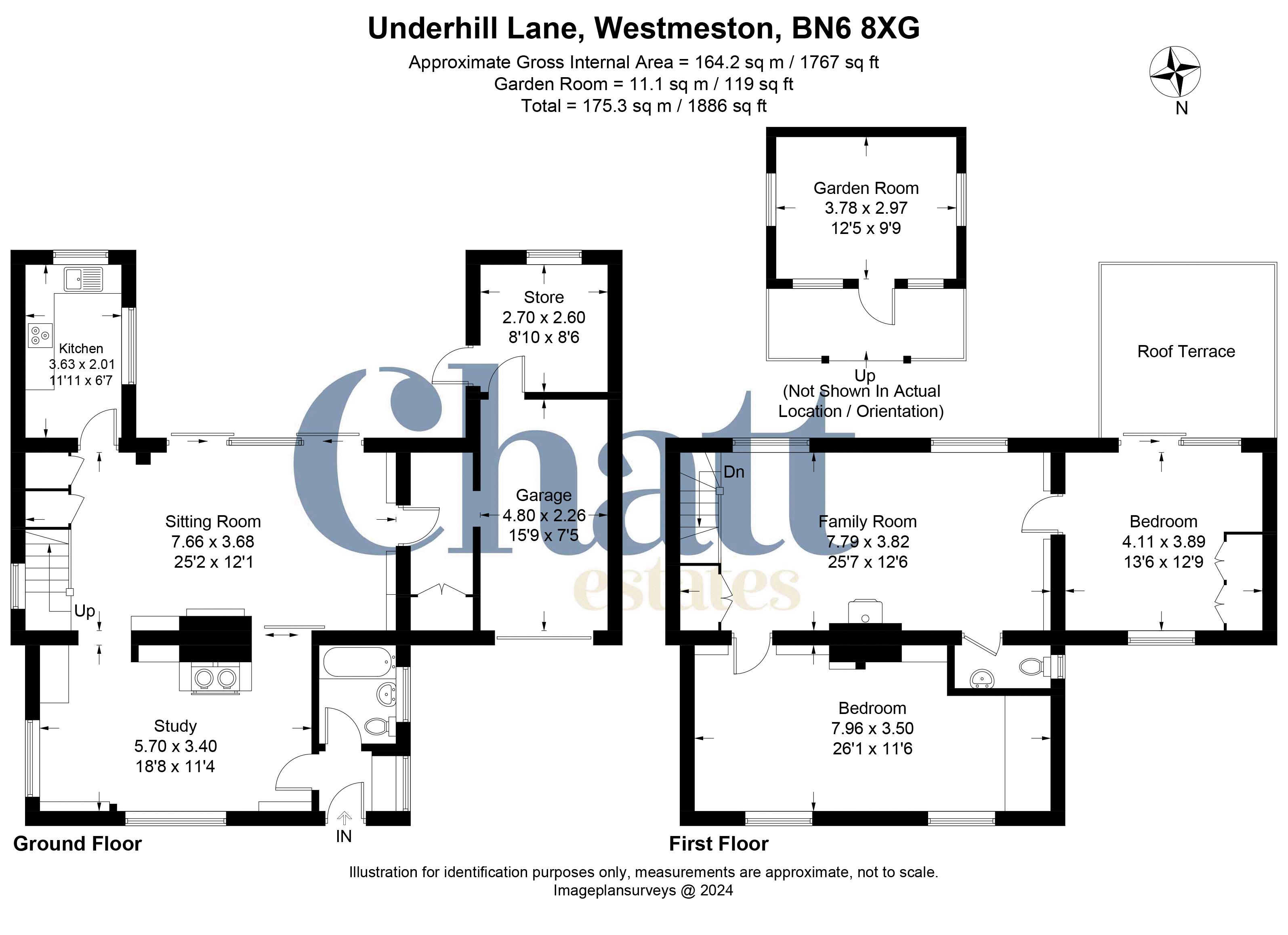 Weston, Underhill Lane, Hassocks floorplan