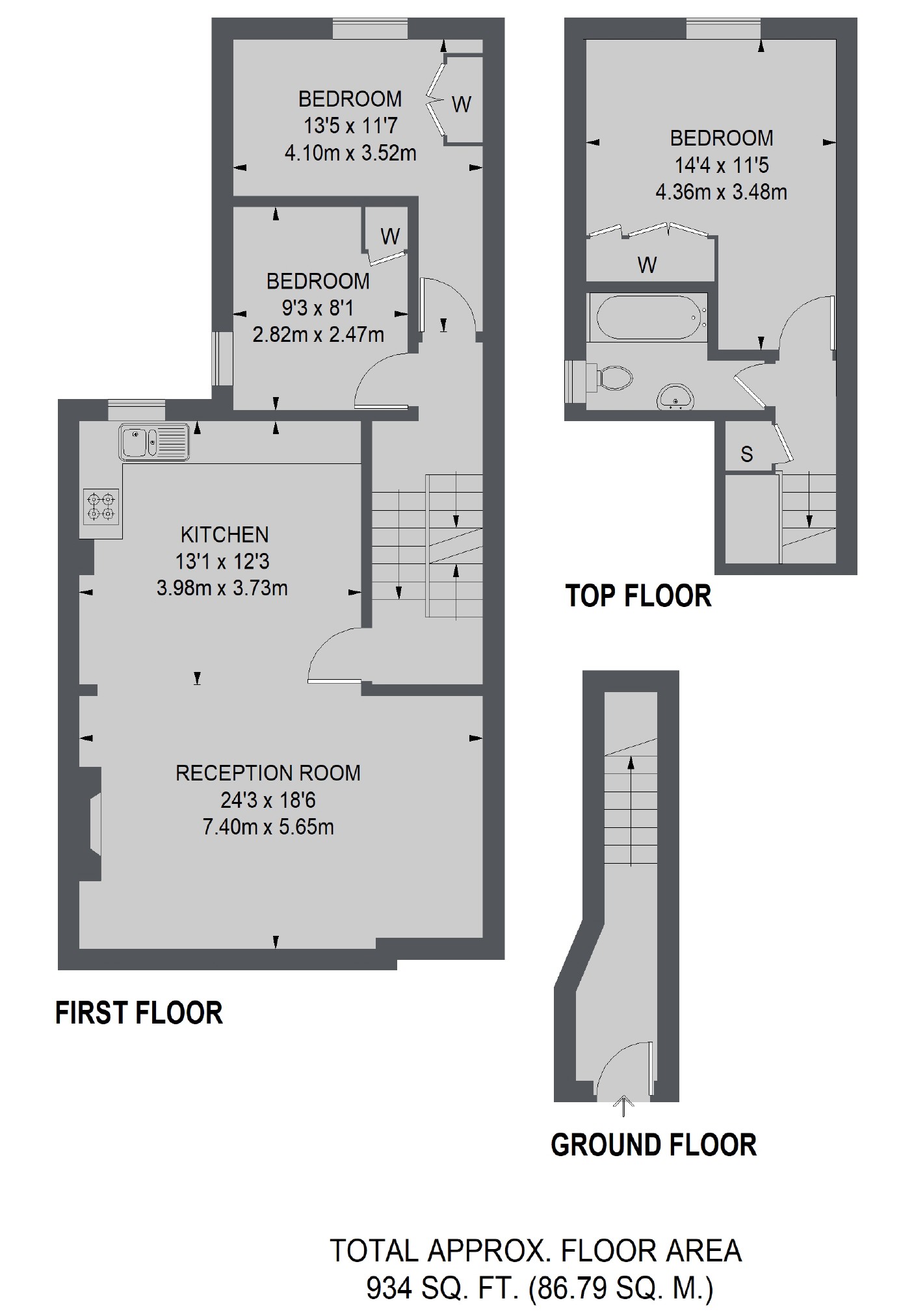 22A, Glenelg Road, London floorplan
