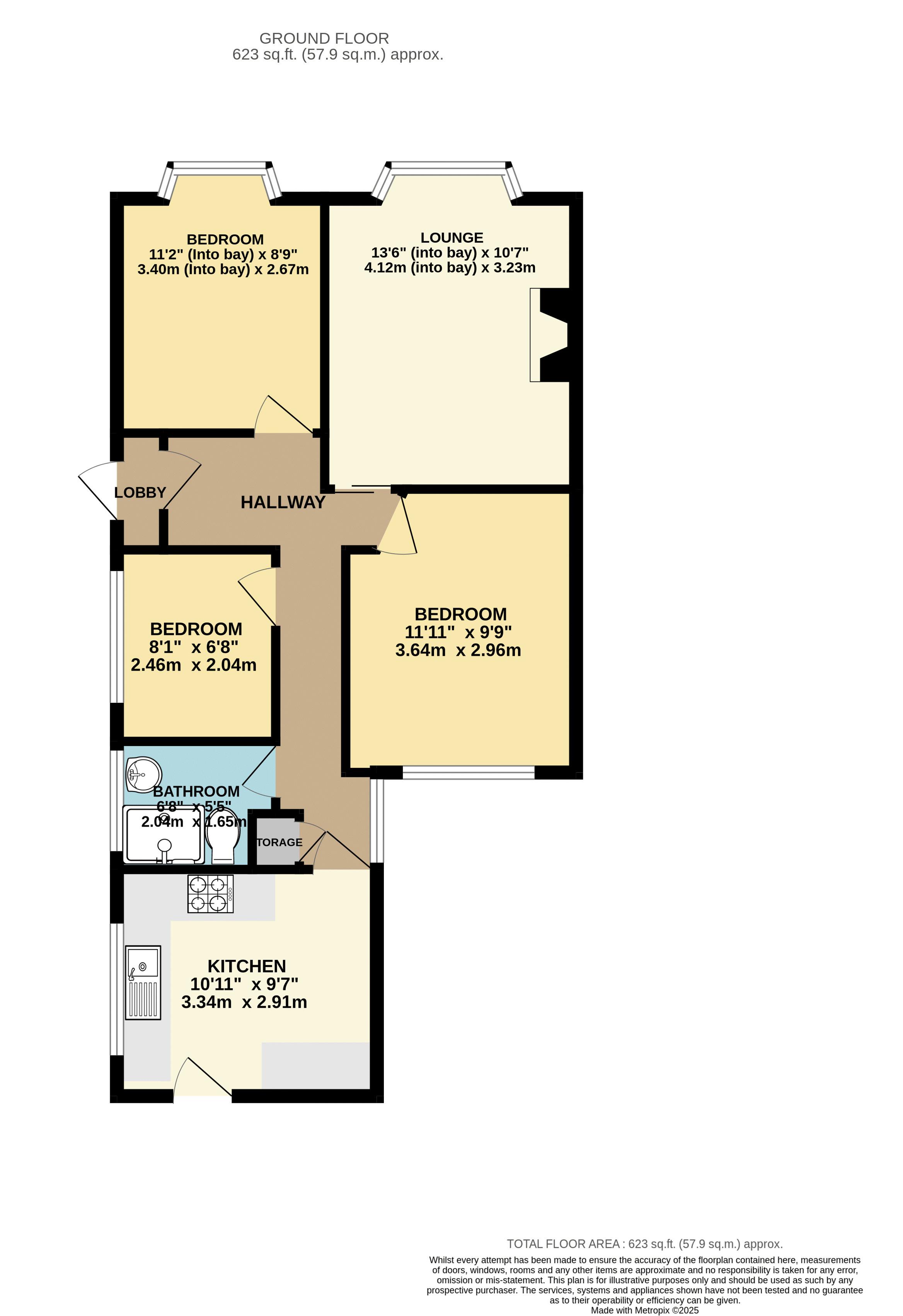 73, Bluestone Lane, Immingham floorplan