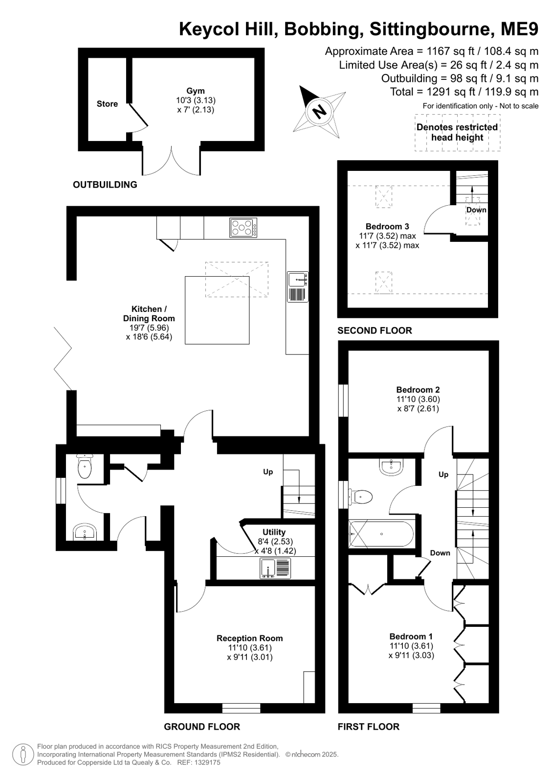 44, Keycol Hill, Sittingbourne floorplan