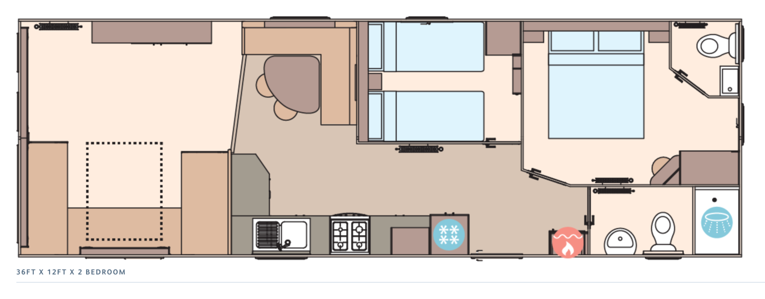 61, Greenways of Gower, Oxwich floorplan