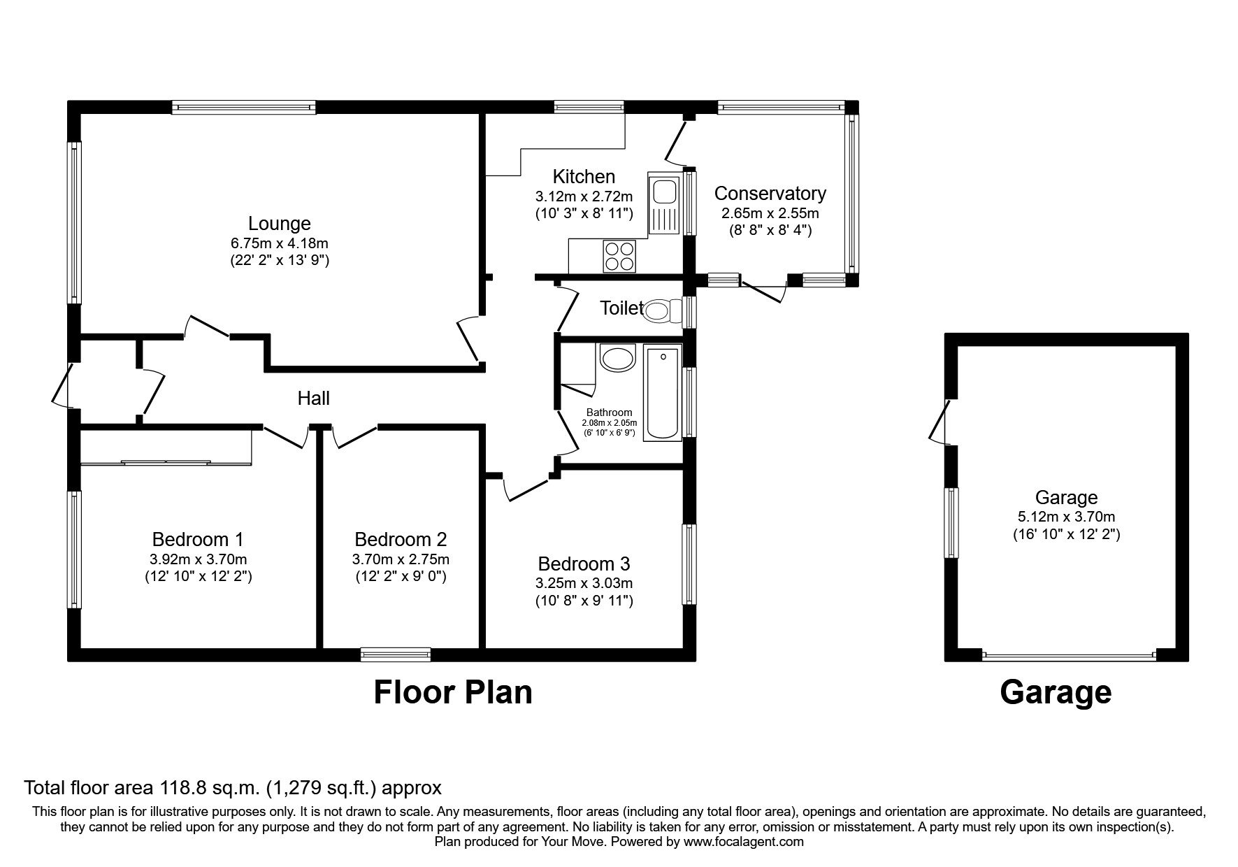 Westfield Avenue, North Greetwell, Lincoln, Lincolnshire LN2, 3 bedroom bungalow for sale