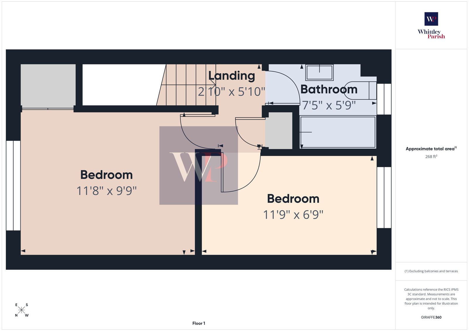 53, Wheatfields, Diss floorplan