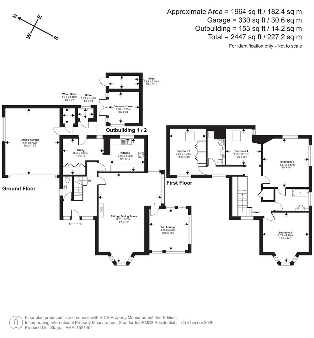 Broad Hayes, Toadpit Lane, Ottery St. Mary floorplan