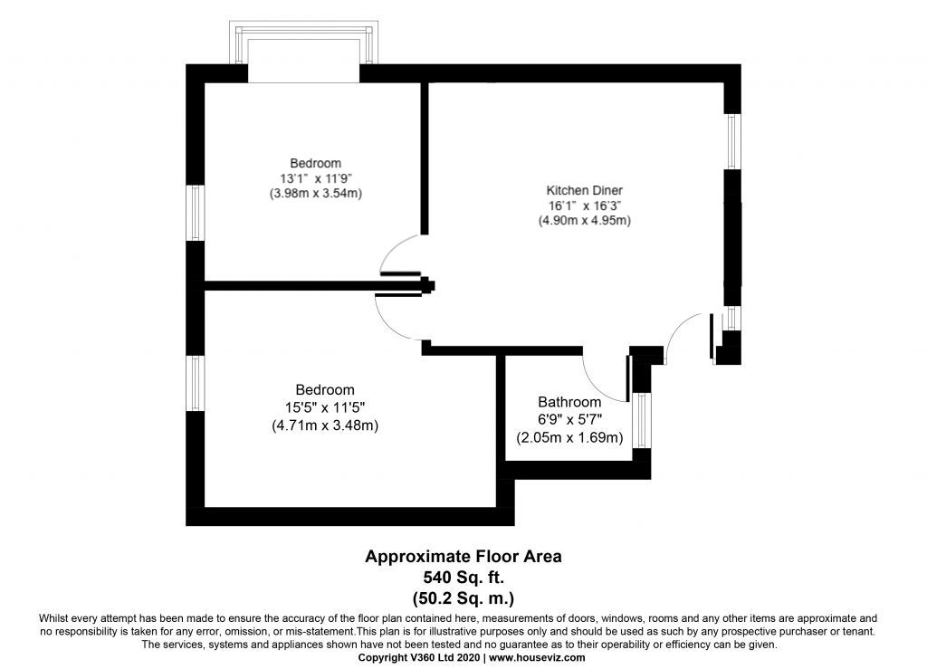 R1 & R2 59 Ditton Lane, Cambridge floorplan