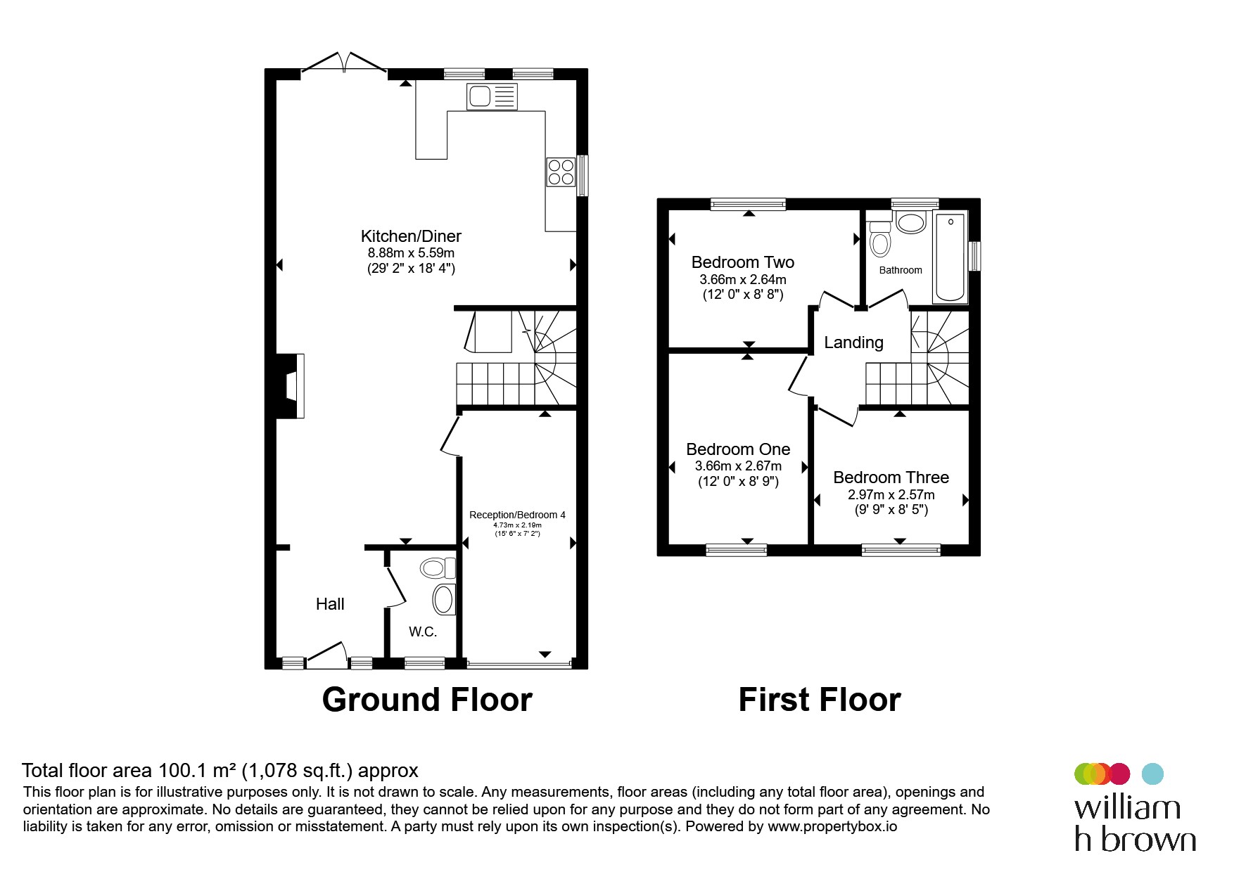 25, Whiteley Close, WARE floorplan