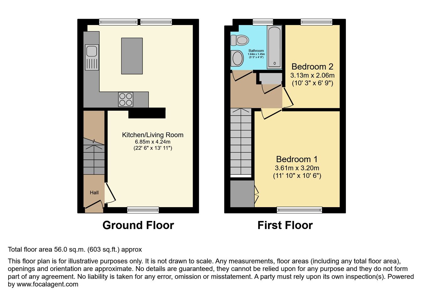 7 Swan Court, Victoria Road, Dartmouth floorplan