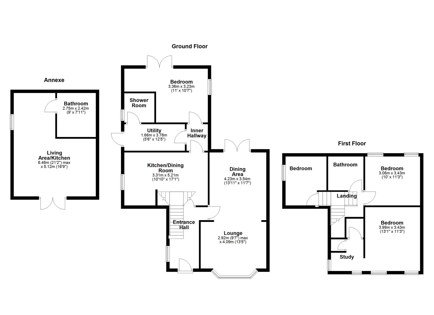 62, Stour Road, Chadwell St Mary floorplan
