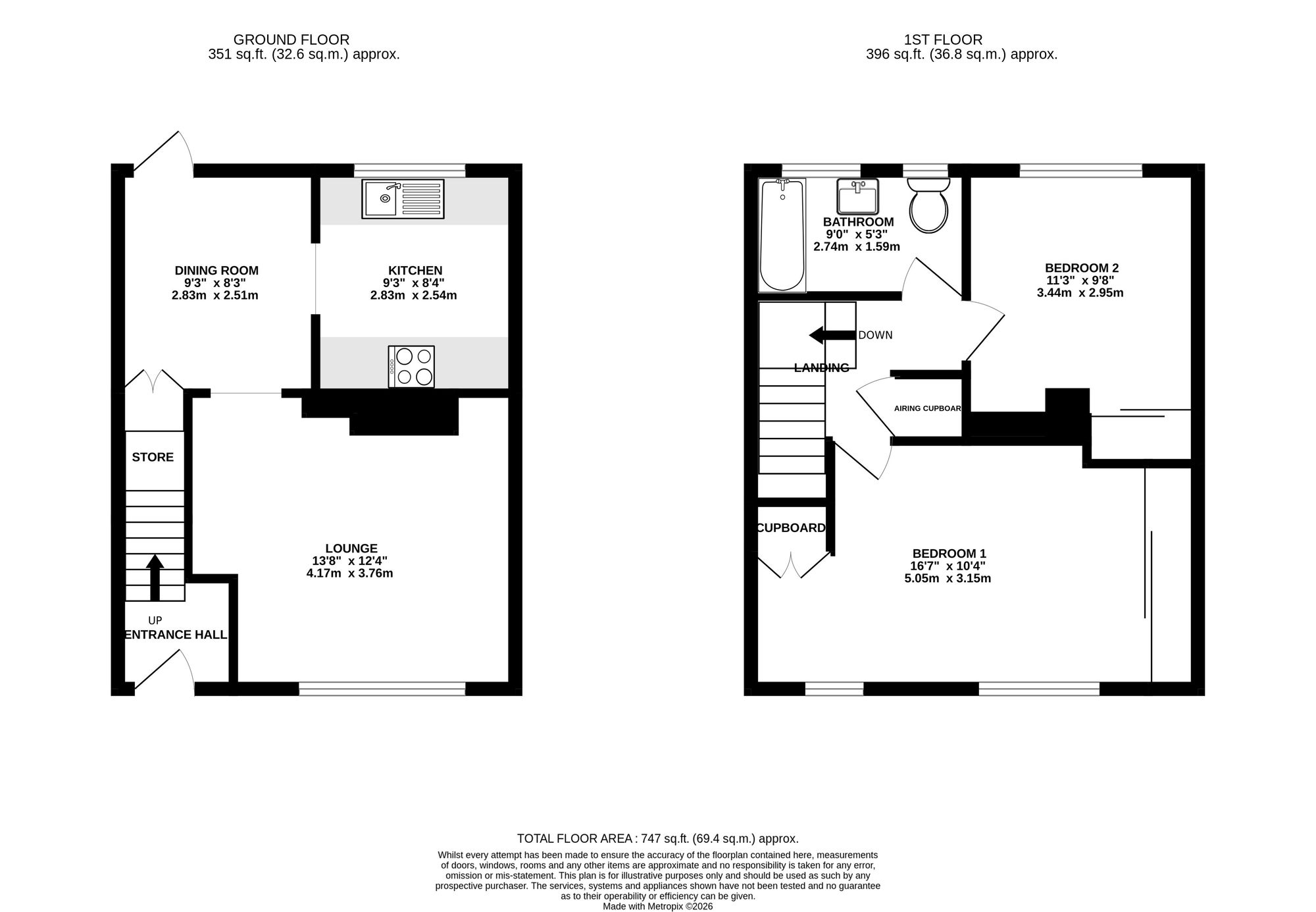 3 Blairhead Drive, Watford floorplan