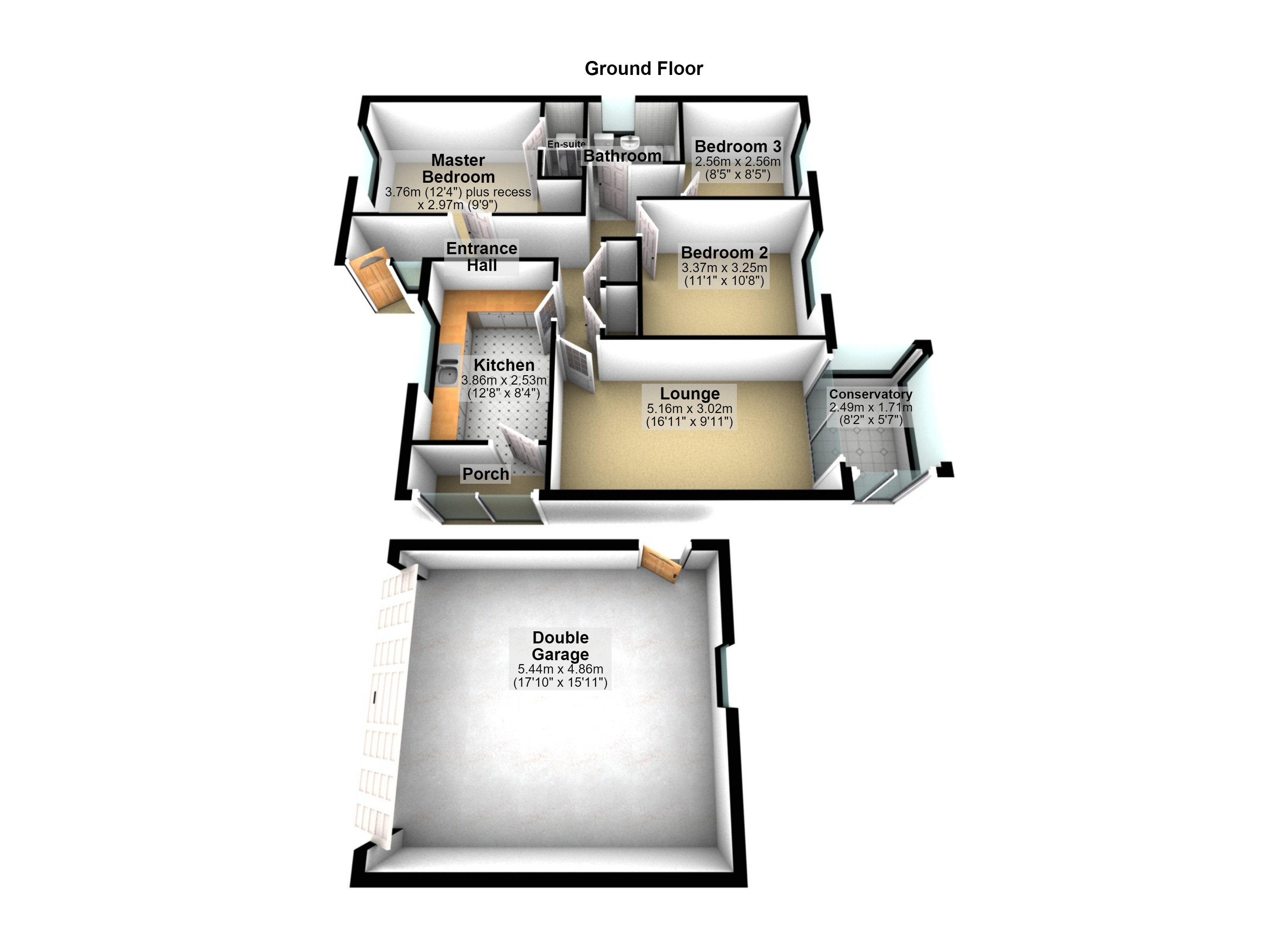 Brigadoon,, The Street, Suffolk floorplan