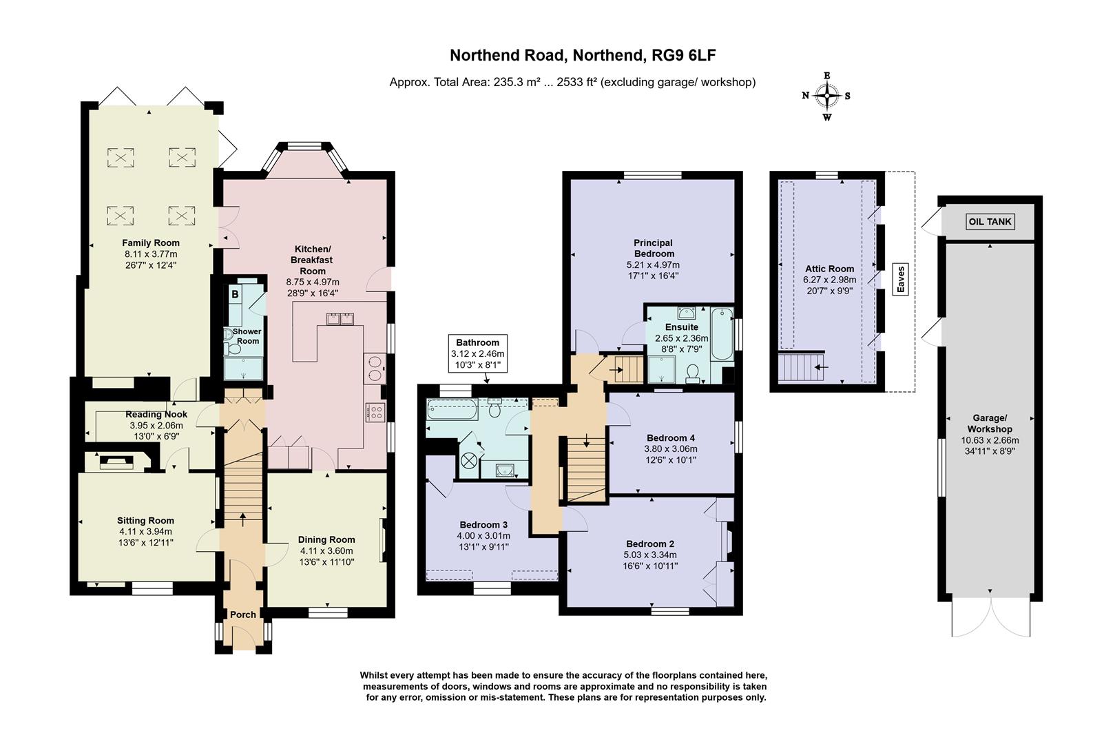 Wheelwrights, Northend, Henley-On-Thames floorplan