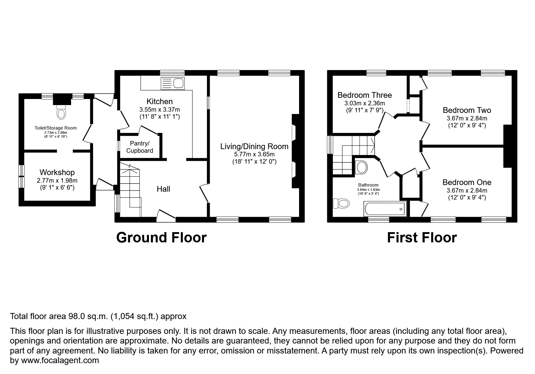 47, Moreteyne Road, Marston Moretaine, Bedford floorplan