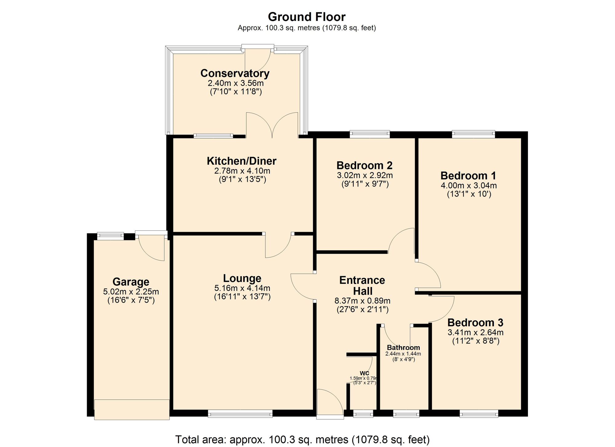 37 Rudyard Drive, Darwen floorplan