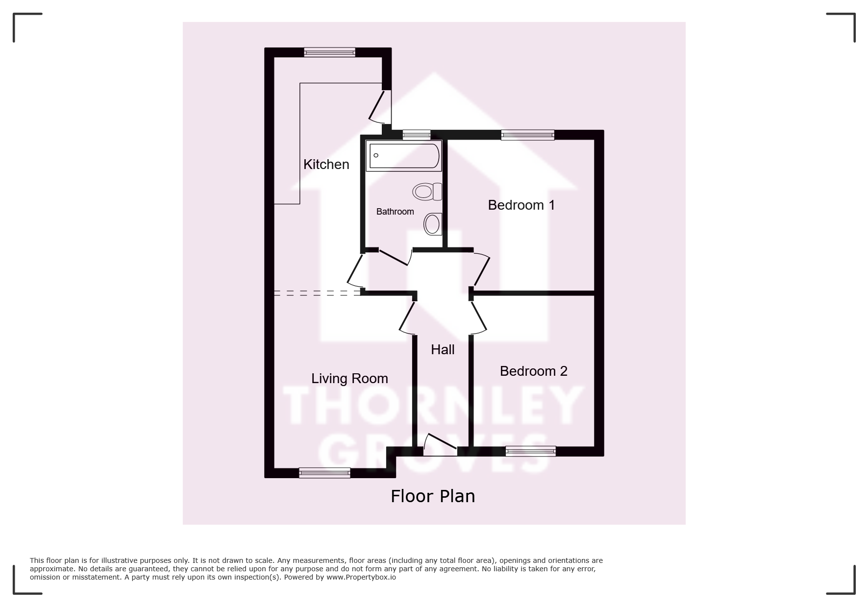 47, Cornishway, Greater Manchester floorplan