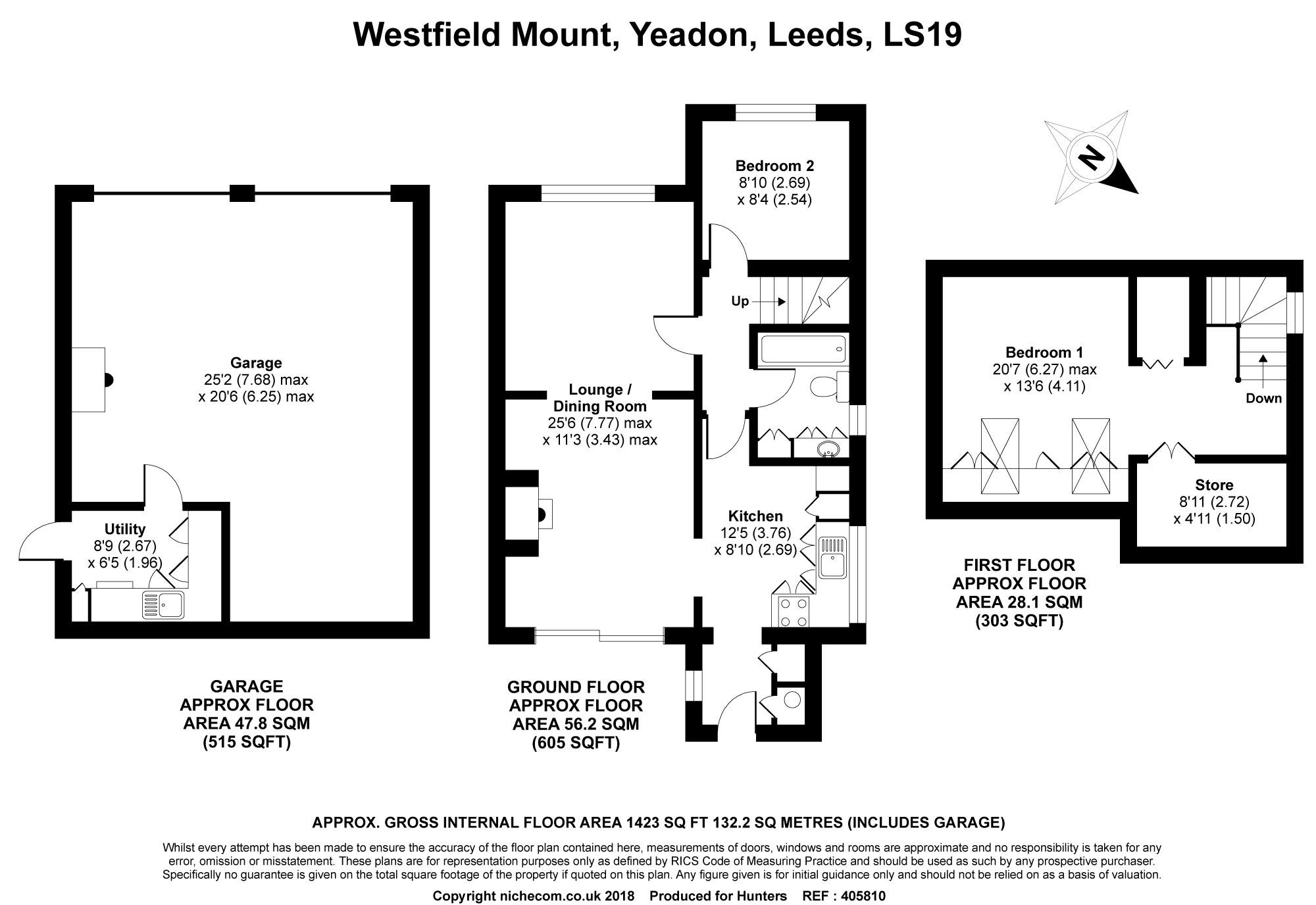 2 Bedrooms Bungalow for sale in Westfield Mount, Yeadon, Leeds LS19