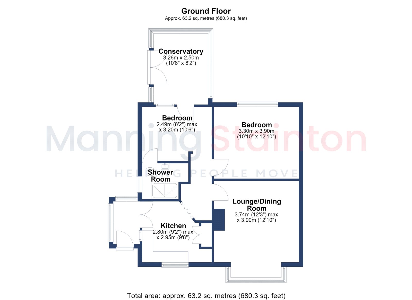 Hawkstone Avenue, Leeds floorplan