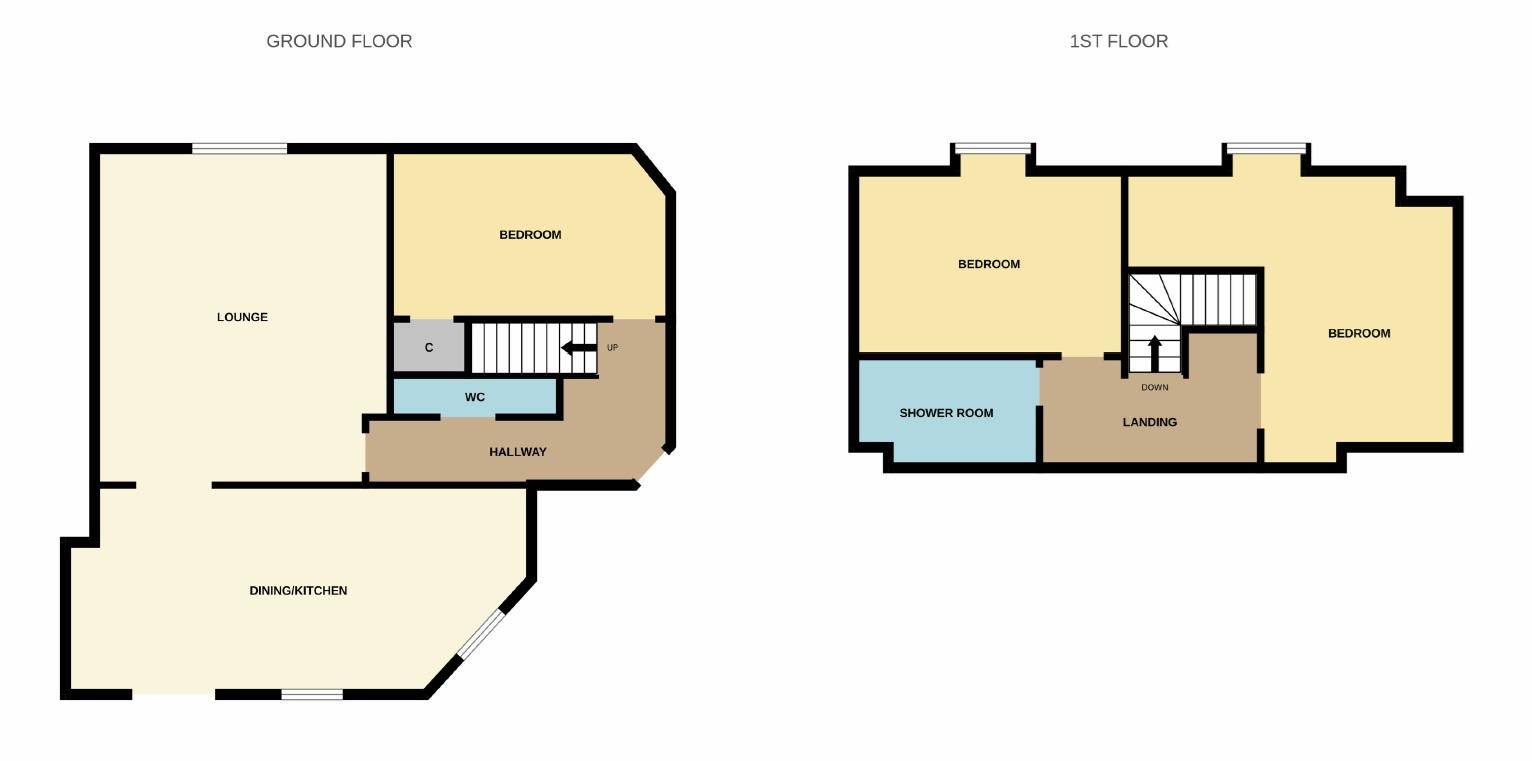 23b, Miller Terrace, Anstruther floorplan