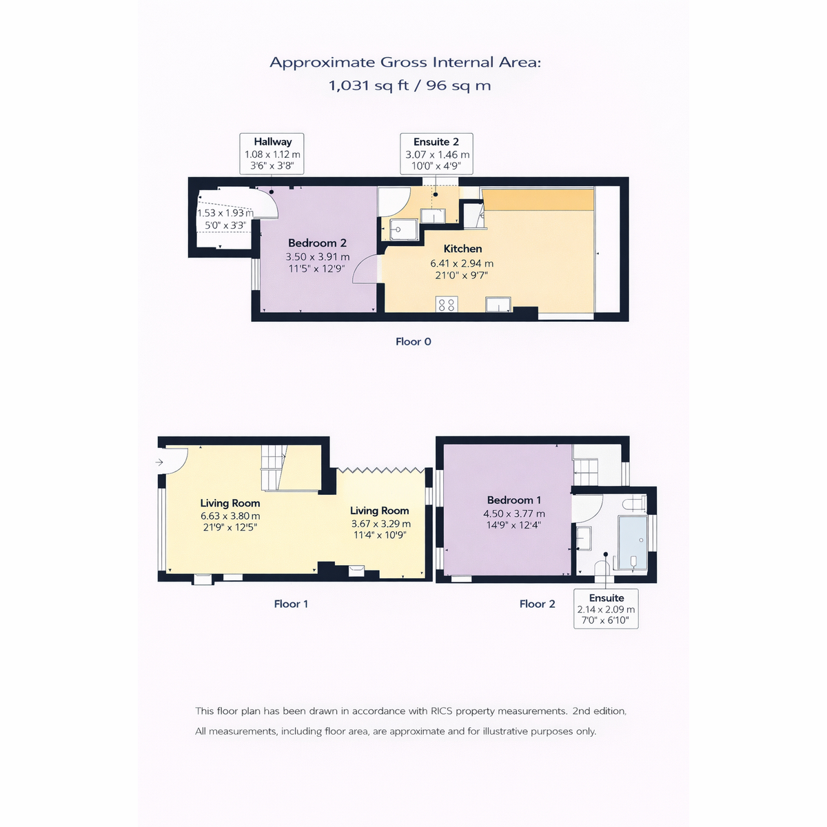3, Uxbridge Street, London floorplan