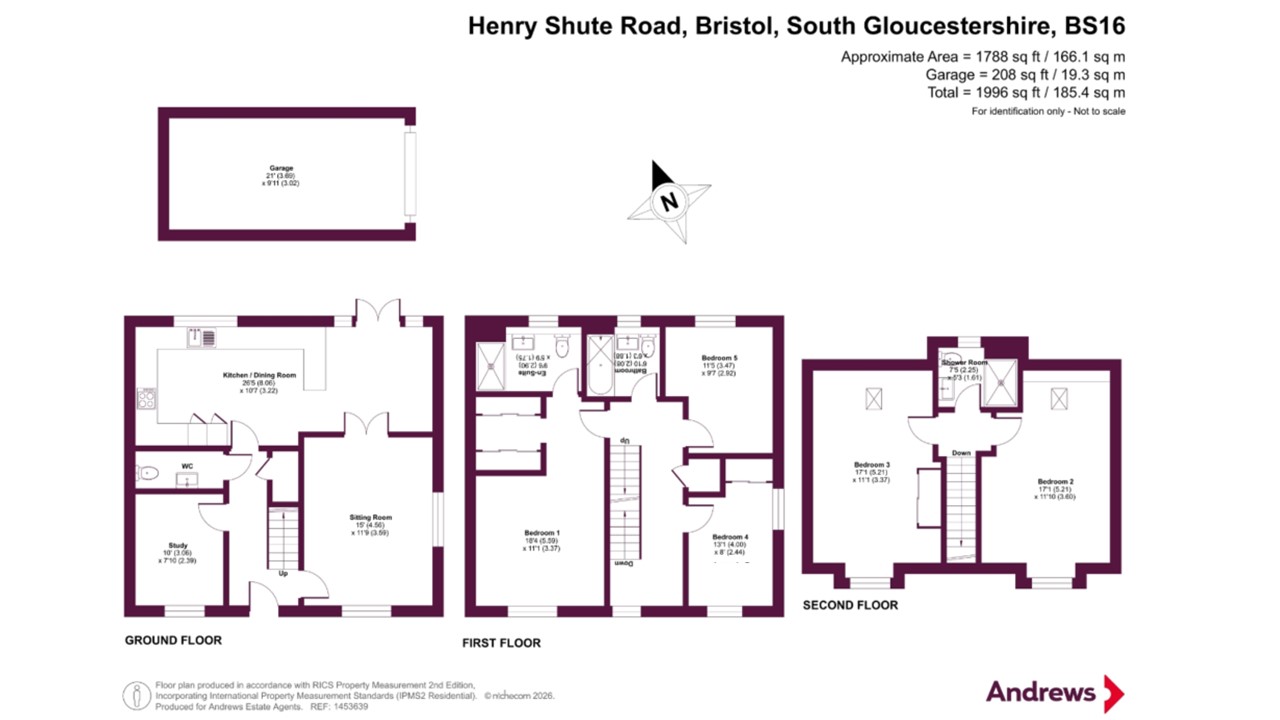 14, Henry Shute Road, South Gloucestershire floorplan