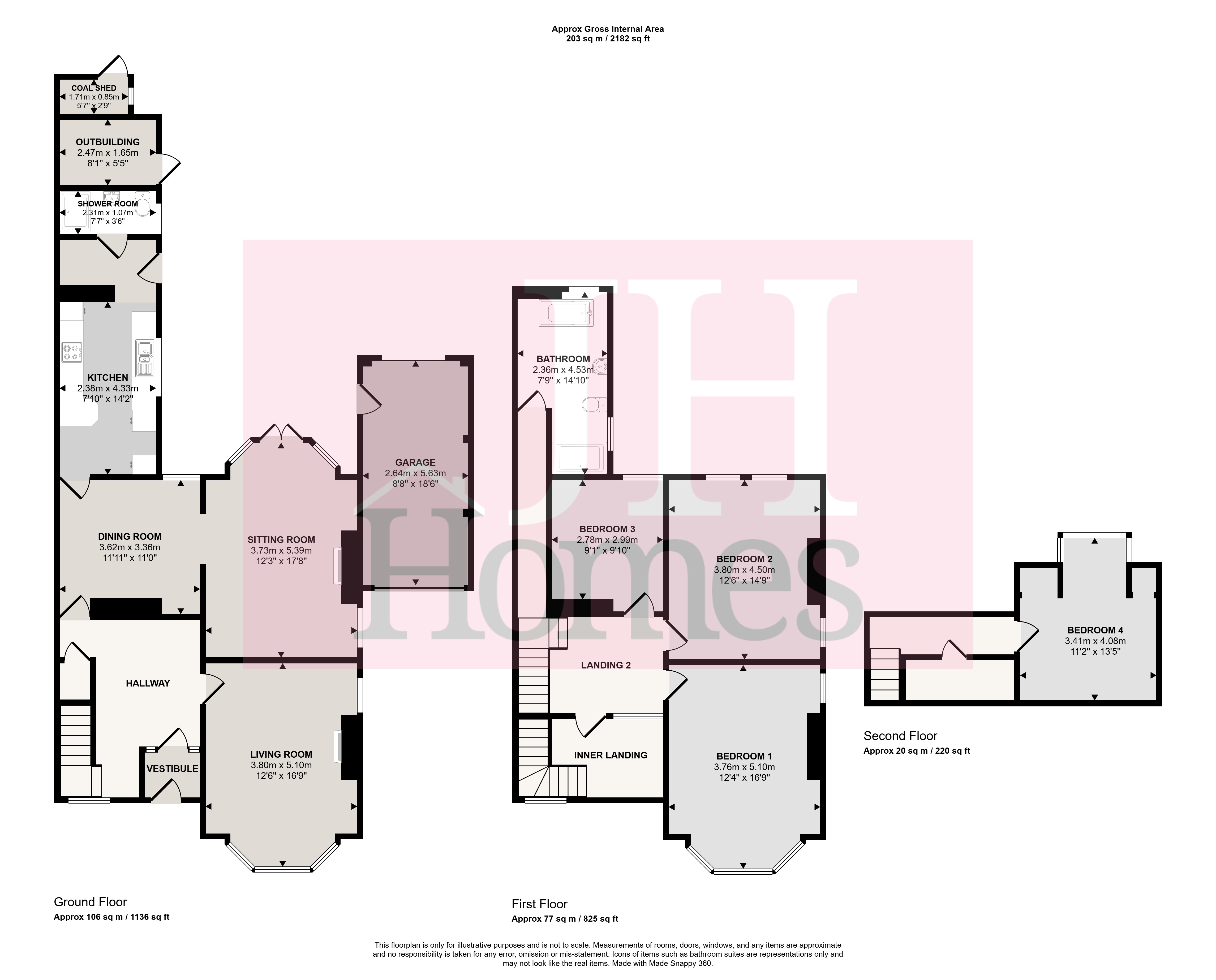 2, Croslands Park Road, Barrow-in-Furness floorplan