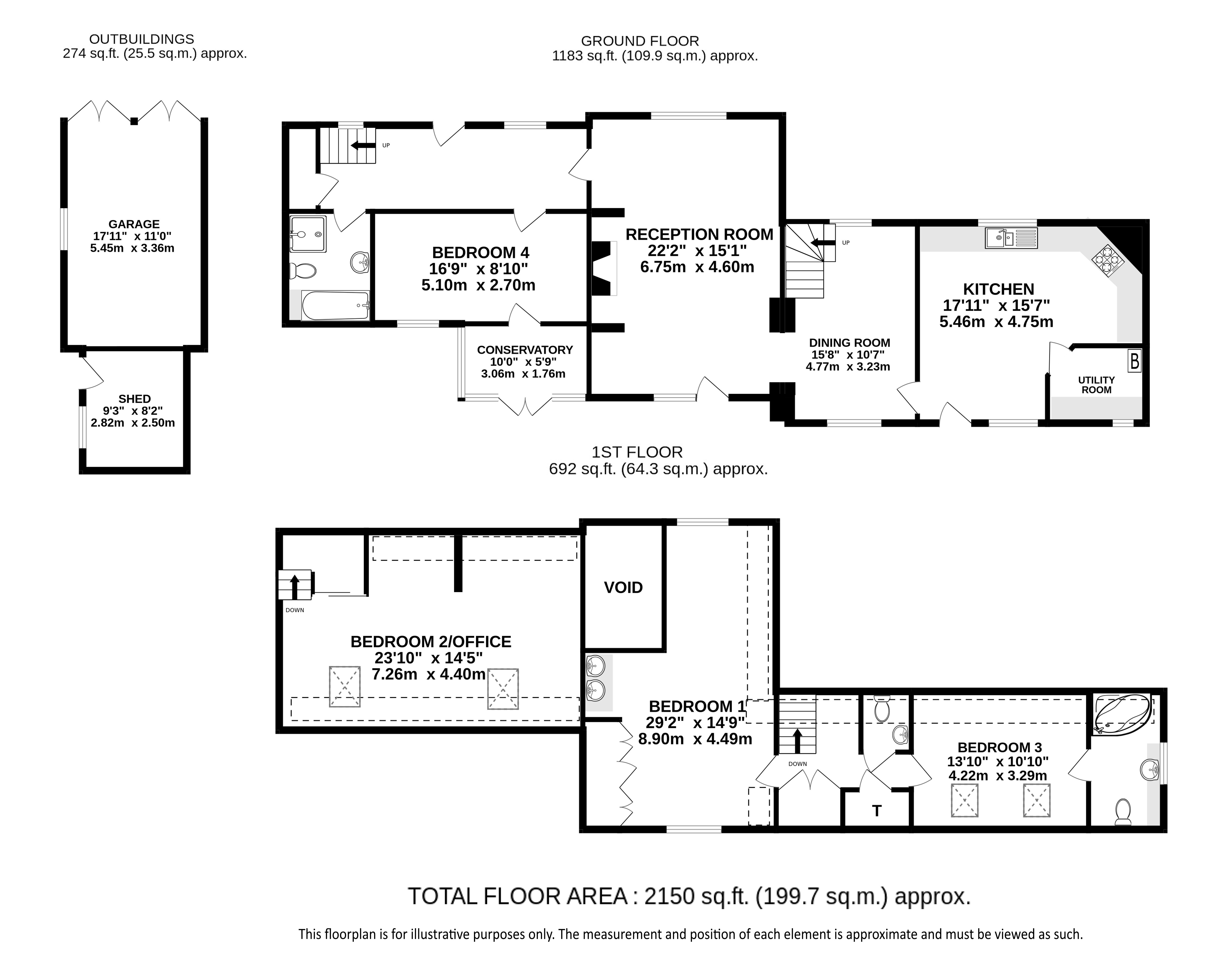 5, Water End Moor, Hemel Hempstead floorplan