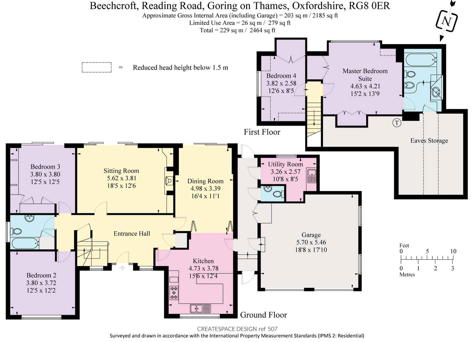Beechcroft, Reading Road, Goring on Thames floorplan
