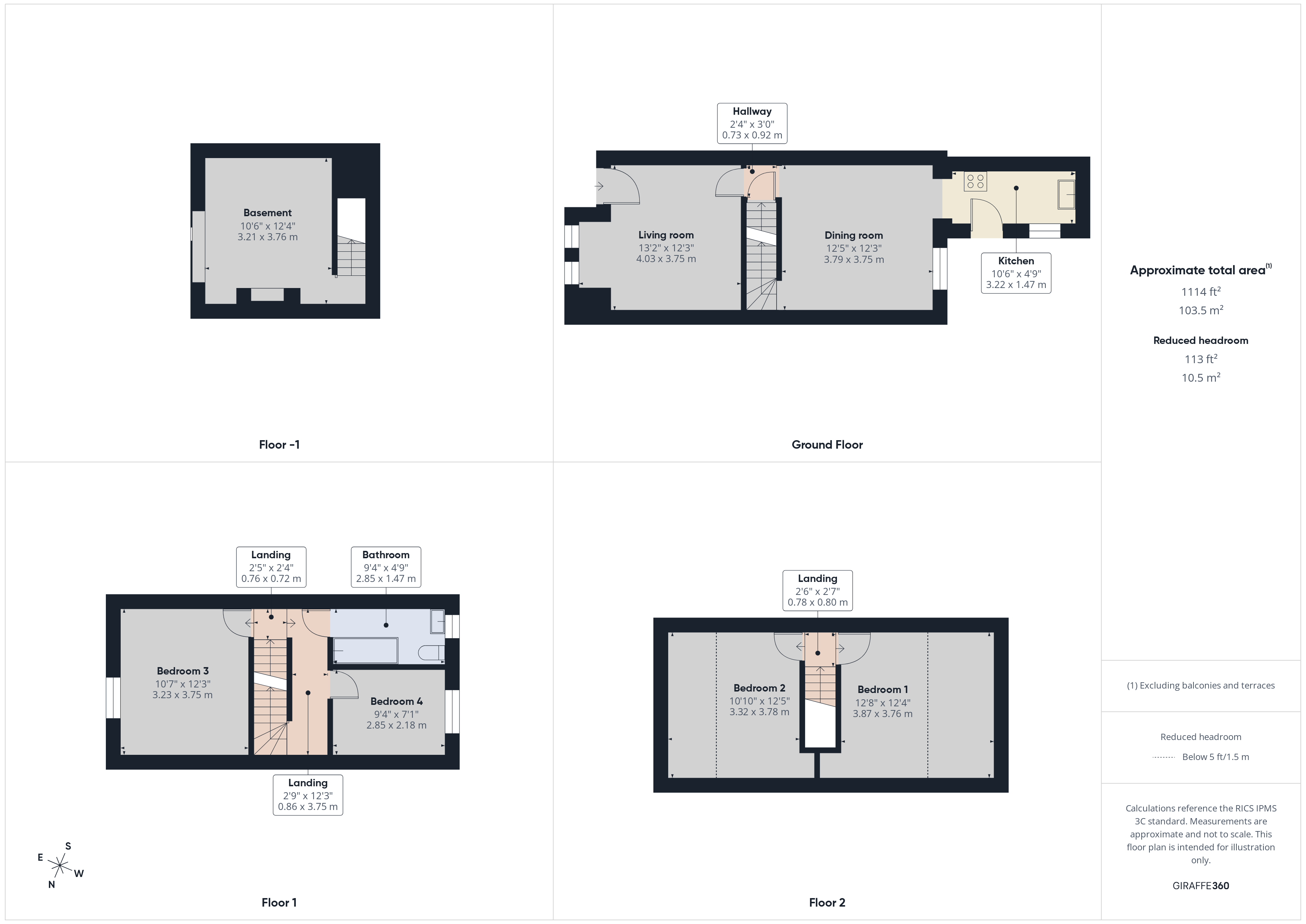 32, Regent Street, Wakefield, WF1 5HW floorplan
