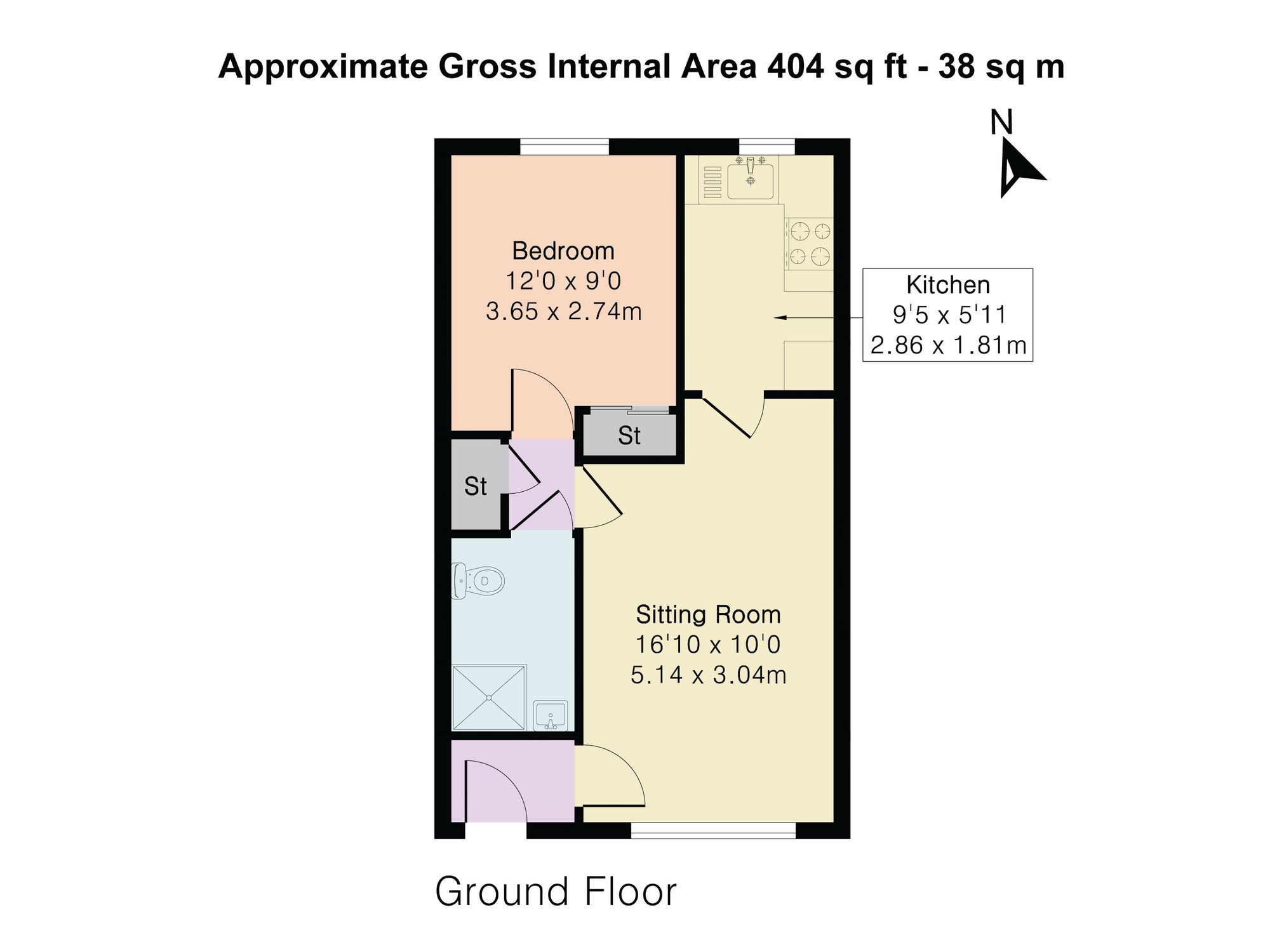 34 Orchard Walk, Watlington floorplan