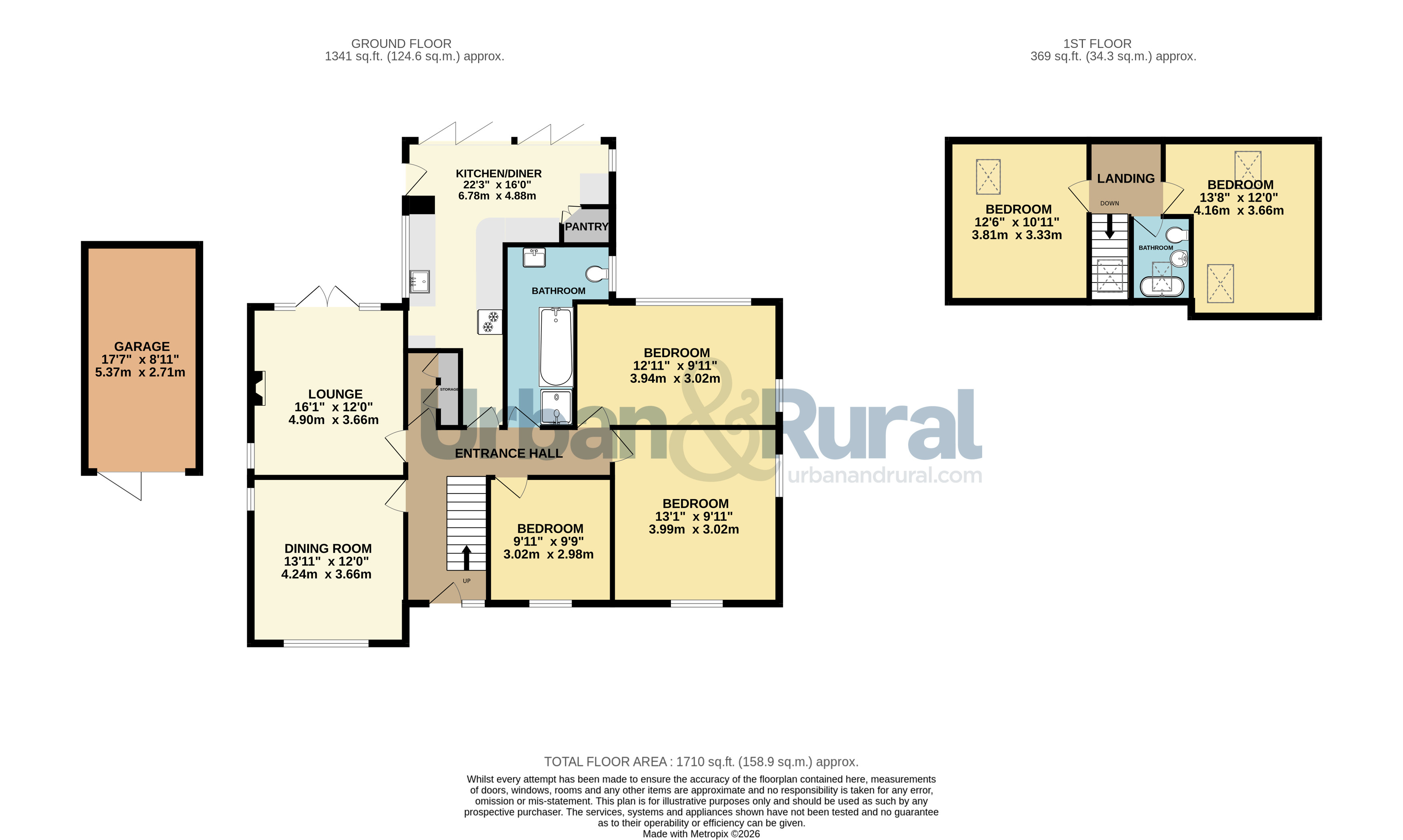 14, Bell Lane, Bedford floorplan