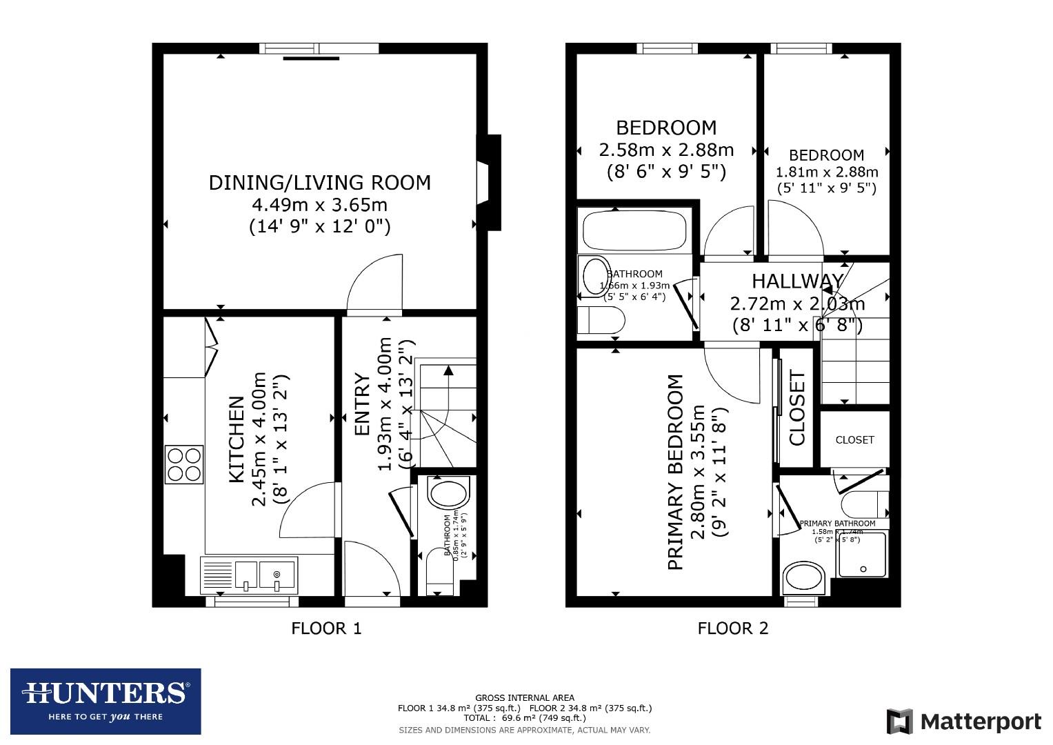 10, Gritstone Close, Burley in Wharfedale floorplan