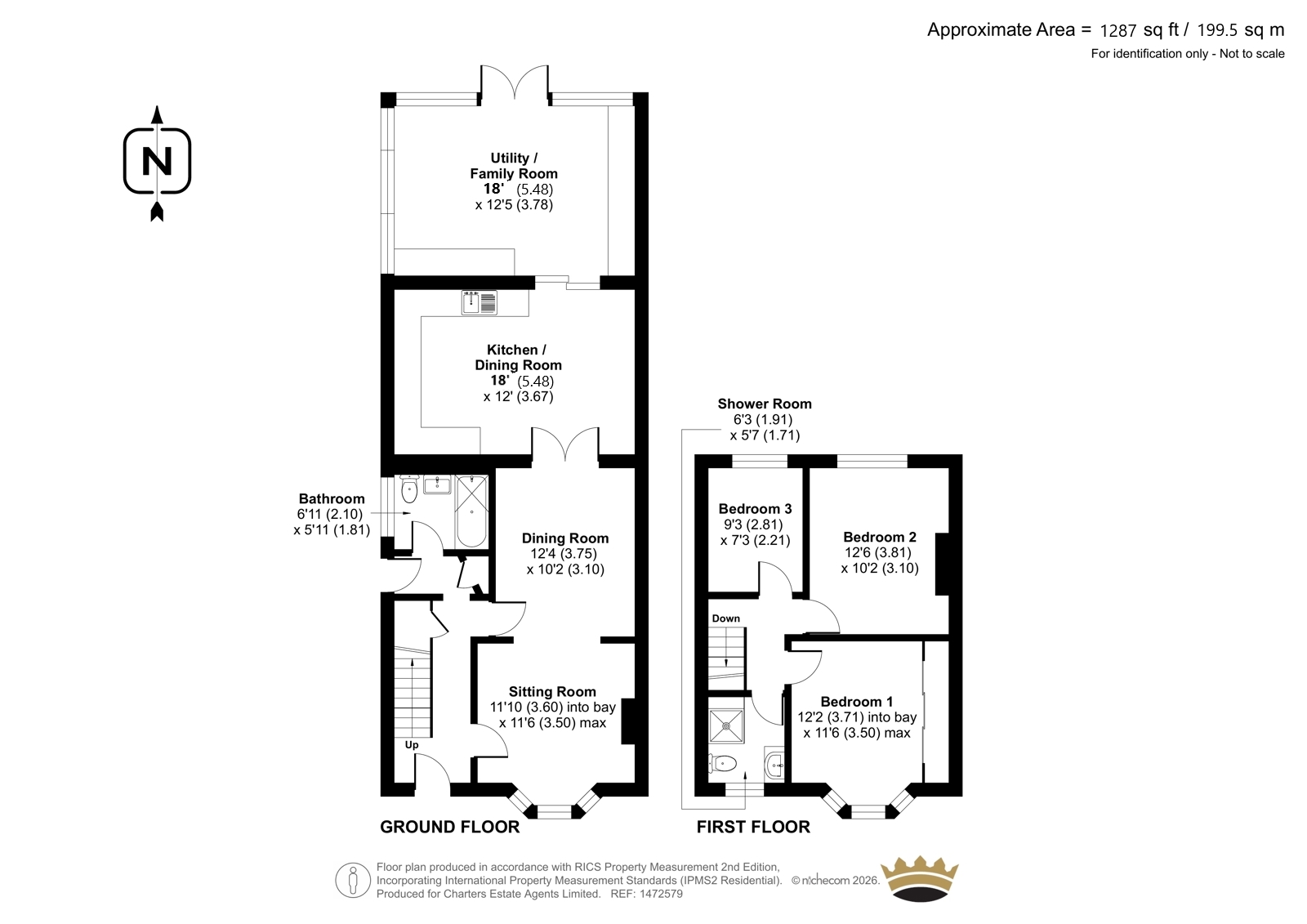 121, Radstock Road, Southampton floorplan