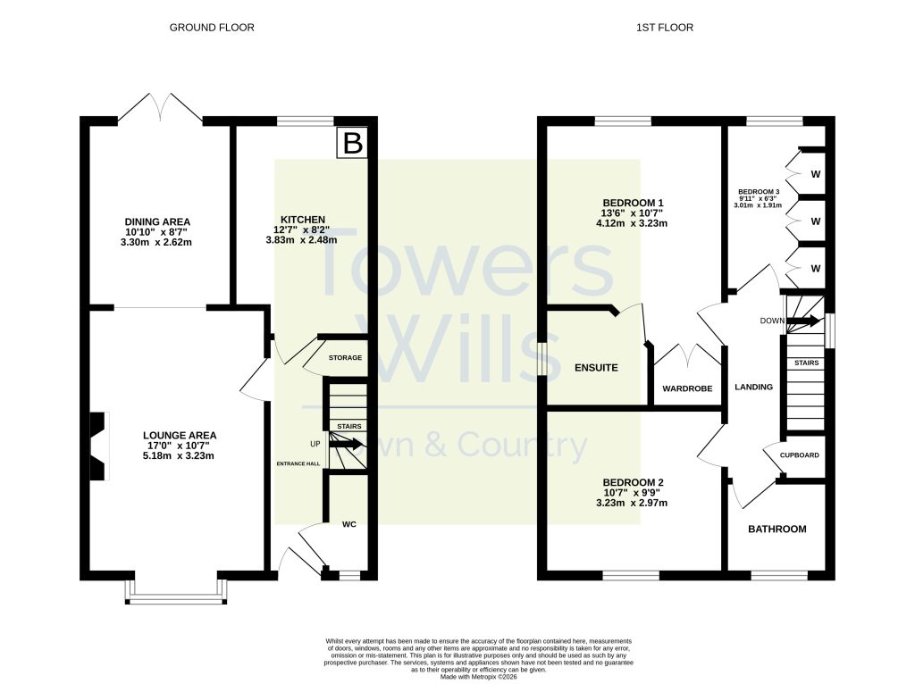25, Foxglove Way, Yeovil floorplan