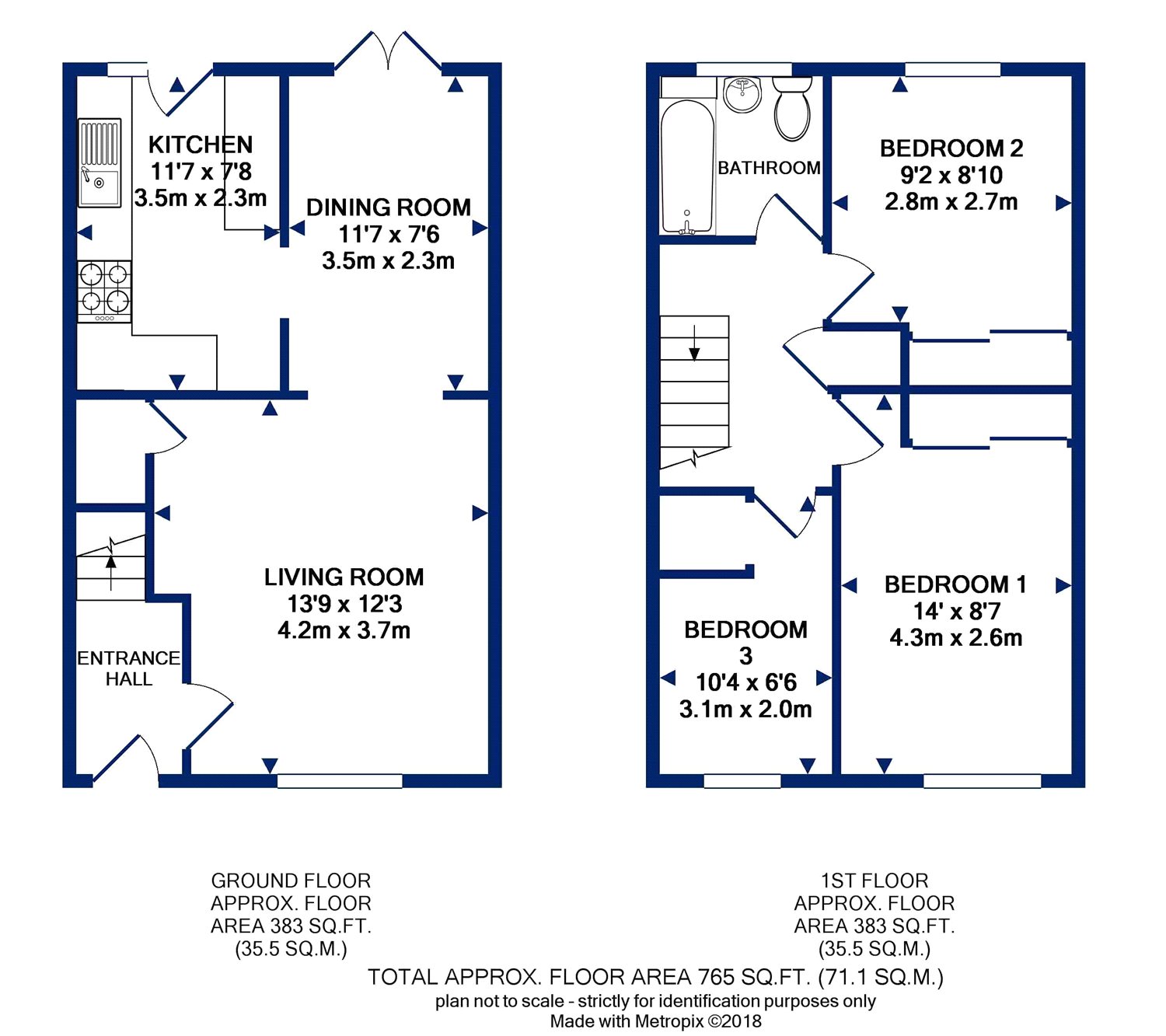 3 Bedrooms Terraced house for sale in Raynville Walk, Leeds, West Yorkshire LS13