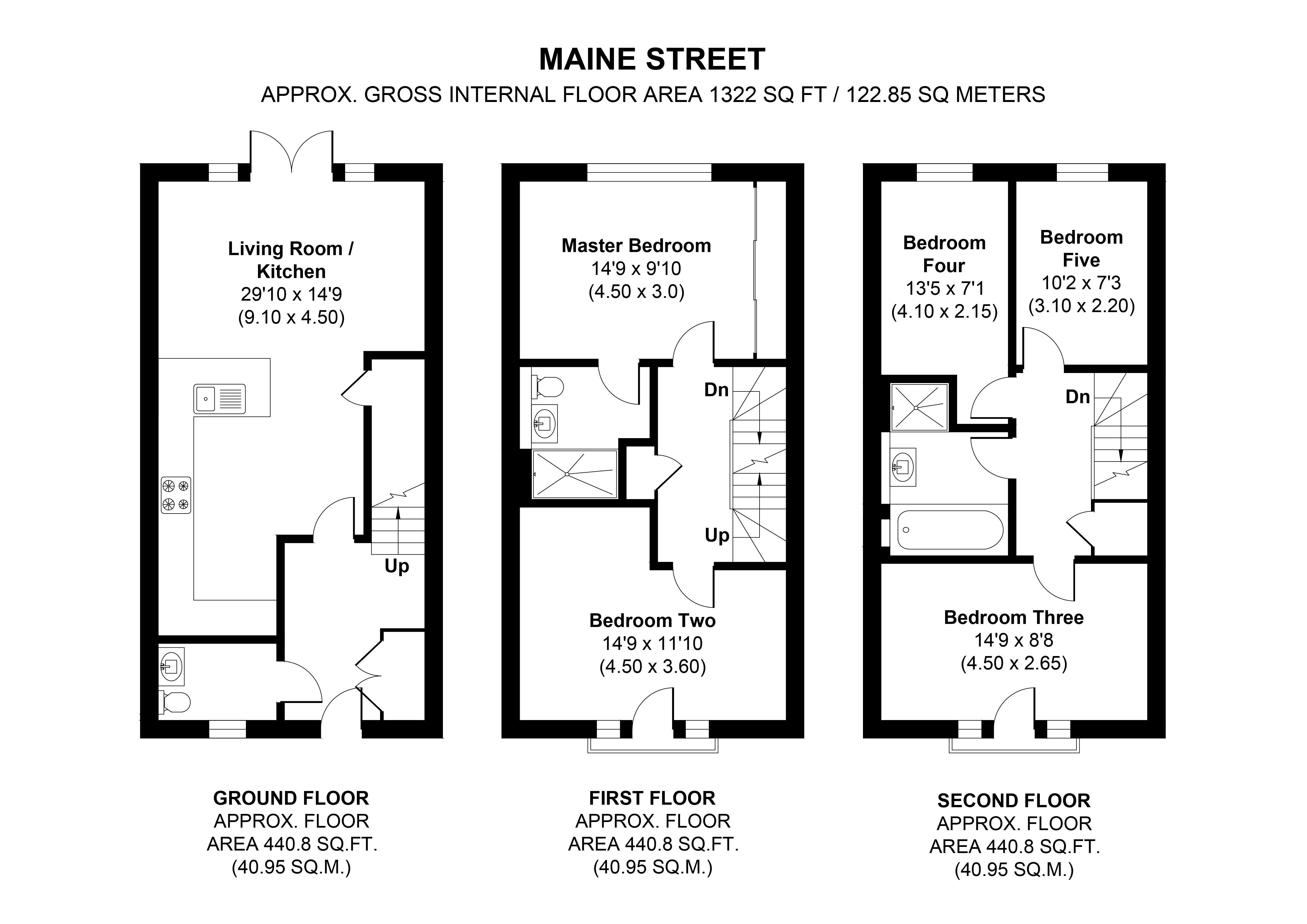 50, Maine Street, Berkshire floorplan