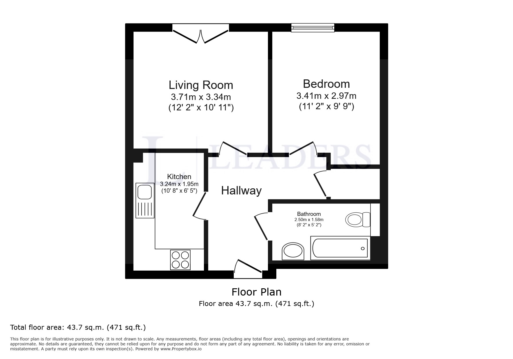 Flat 17, Navigation House,, Medway Wharf Road, Kent floorplan