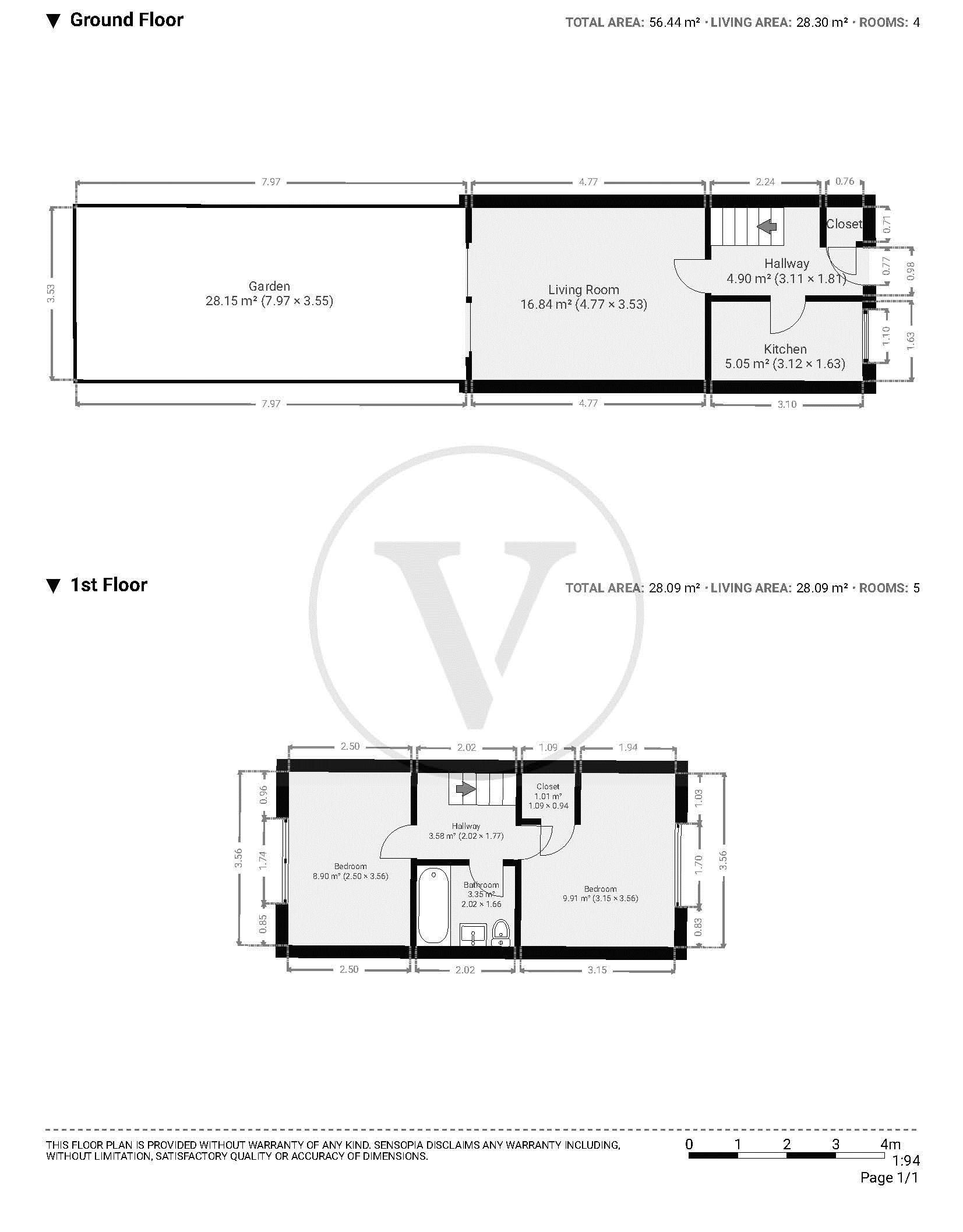131, Church Lane, London floorplan