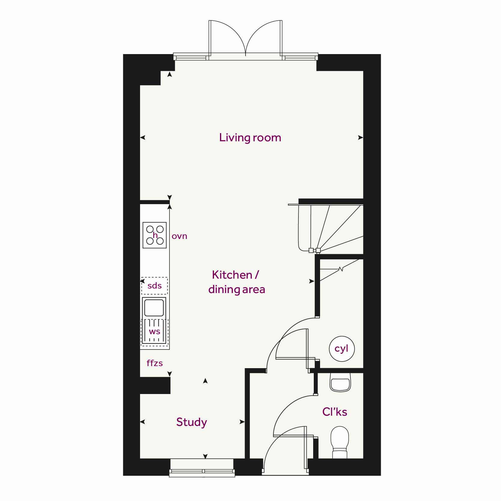 1247, Easterside Avenue, Great Haddon floorplan