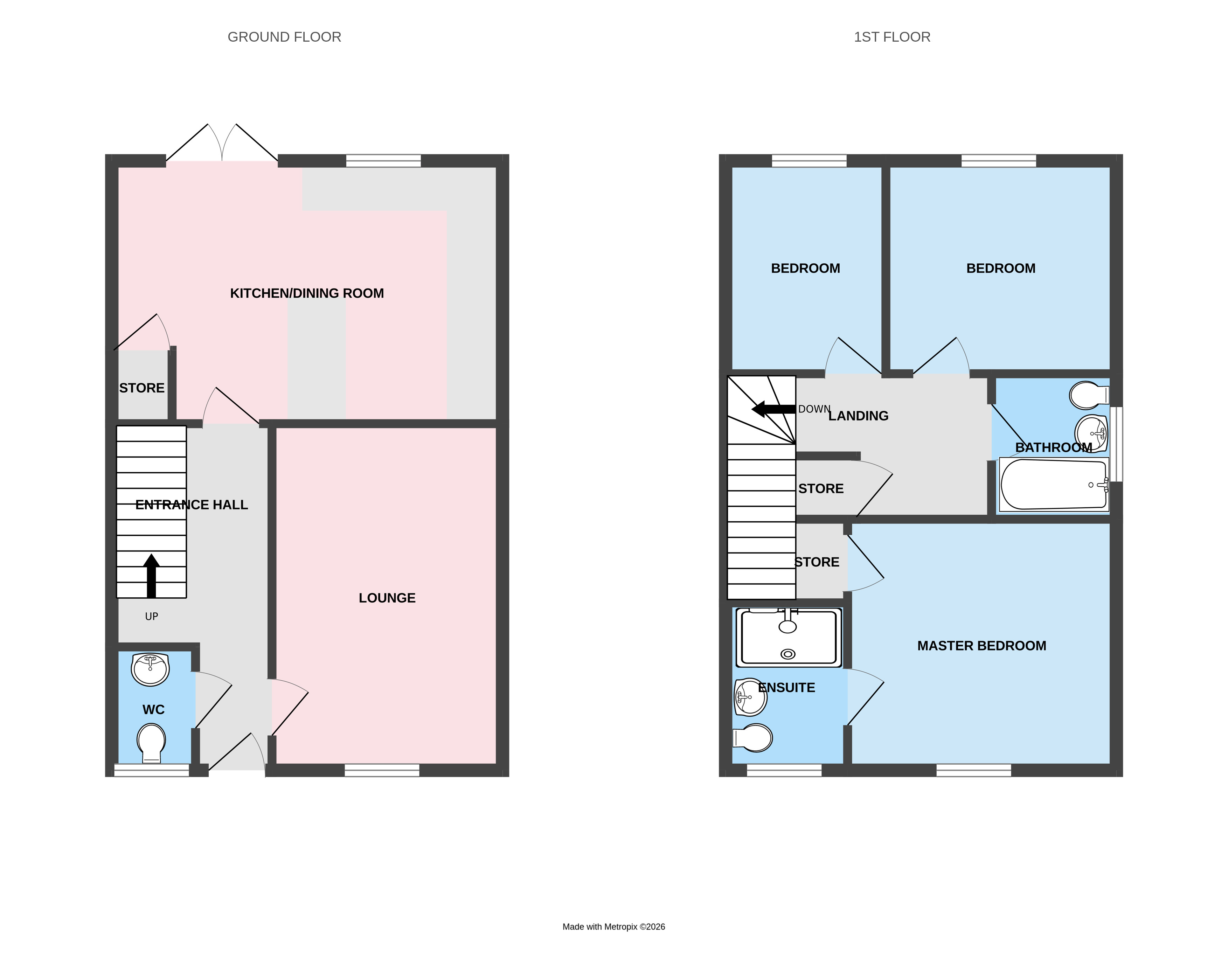 84, John Rushton Drive, Telford floorplan
