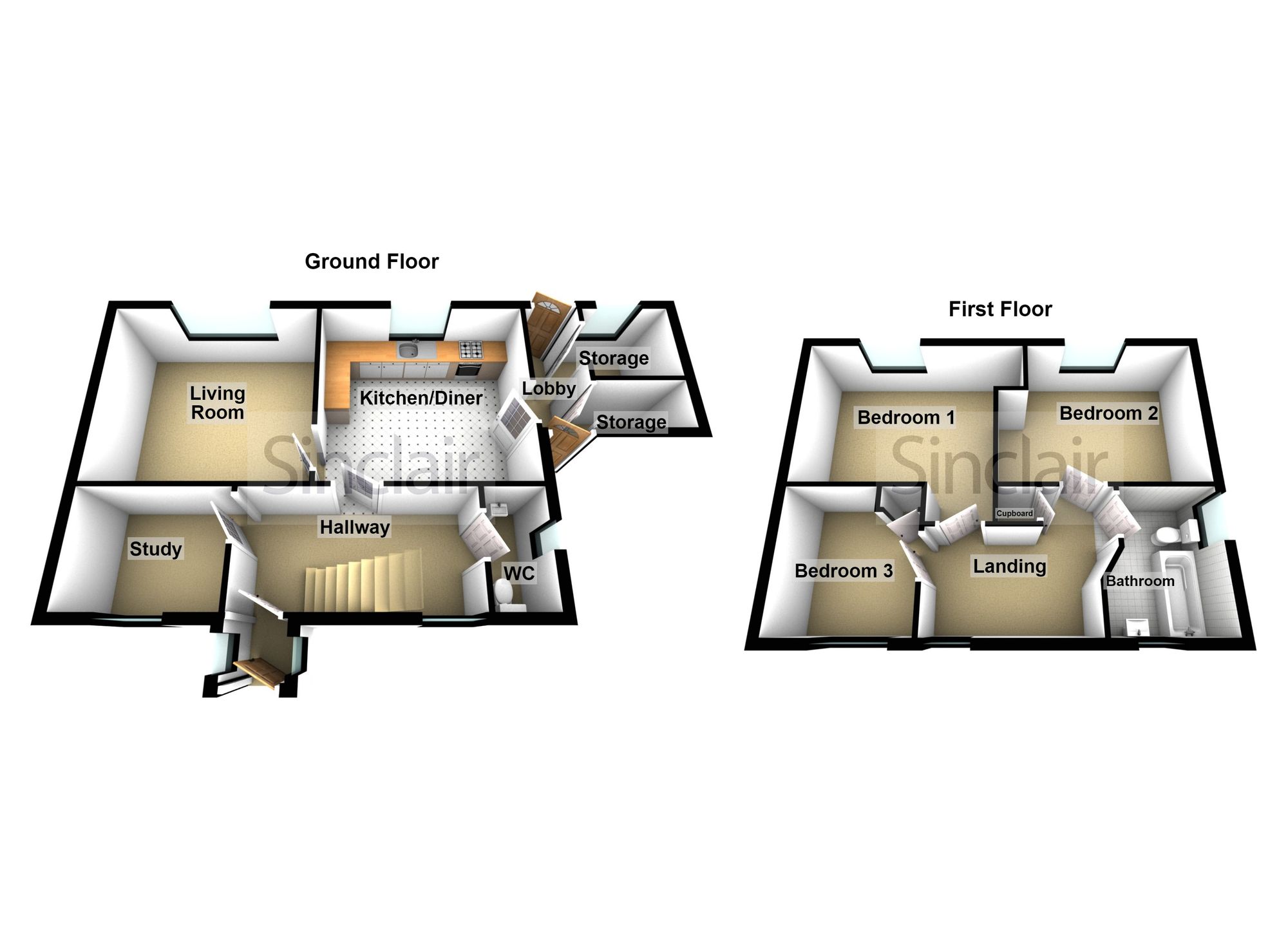 30 Greedon Rise, Loughborough floorplan