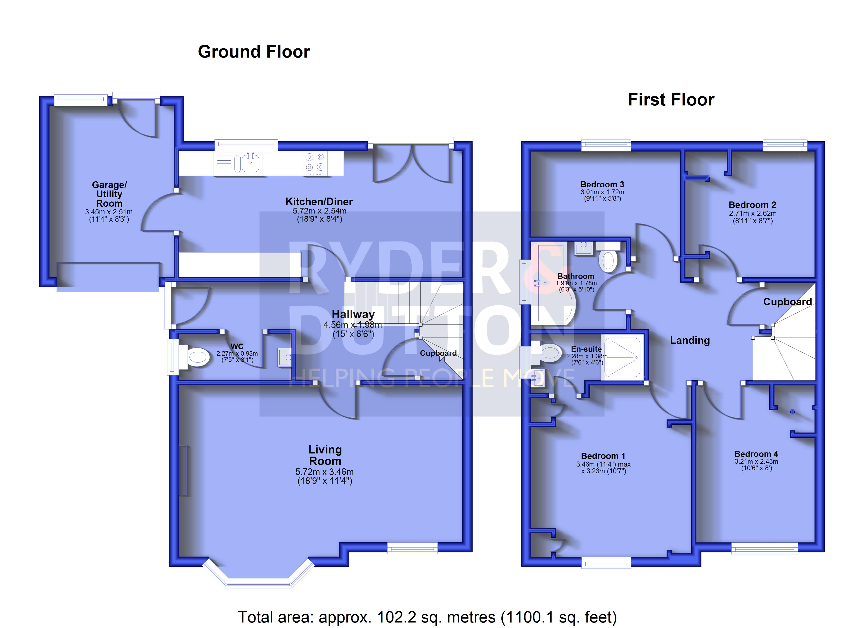 49, Kirkhill Avenue, Rossendale floorplan
