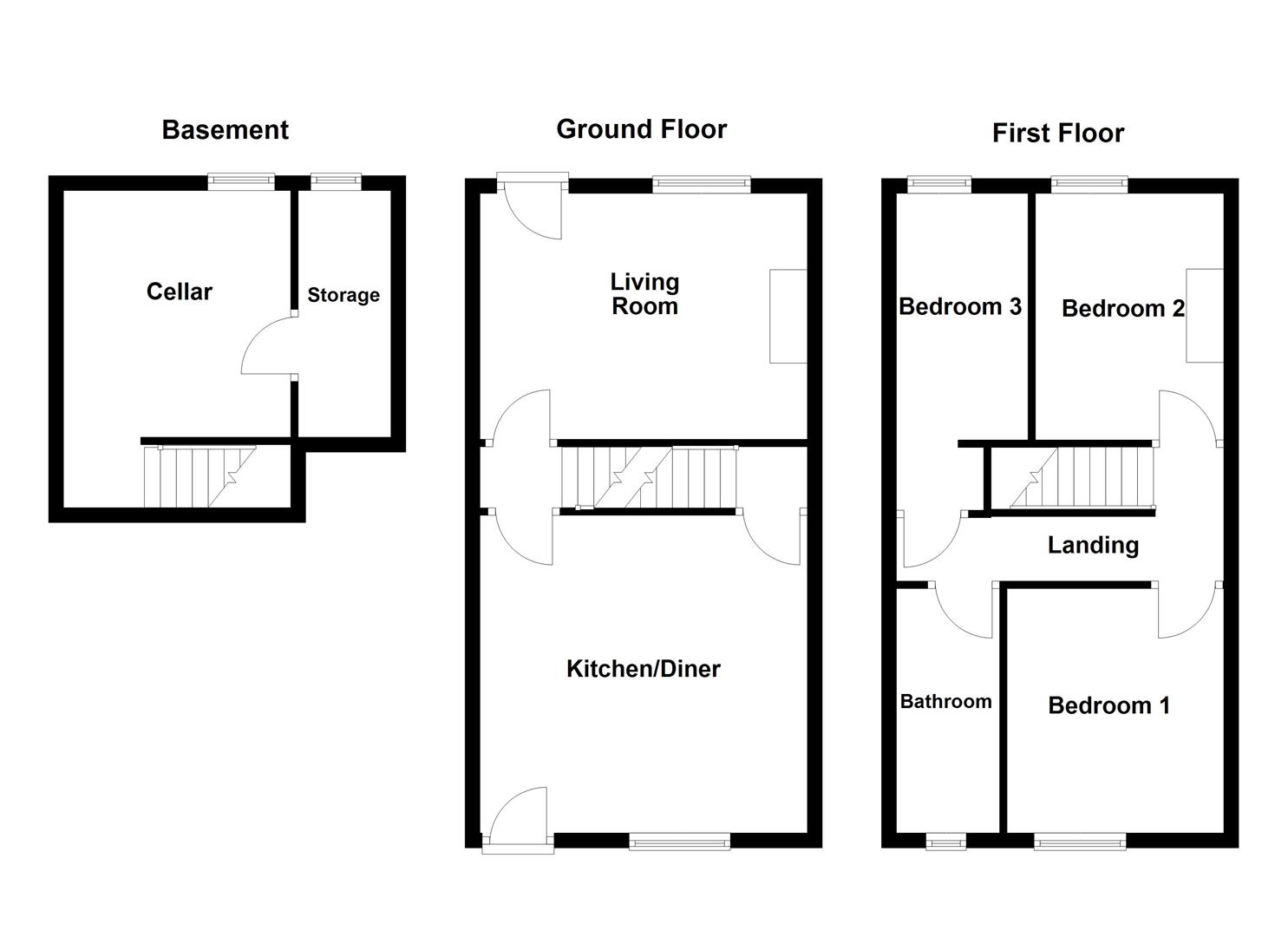 26, Gordon Street, Wakefield floorplan