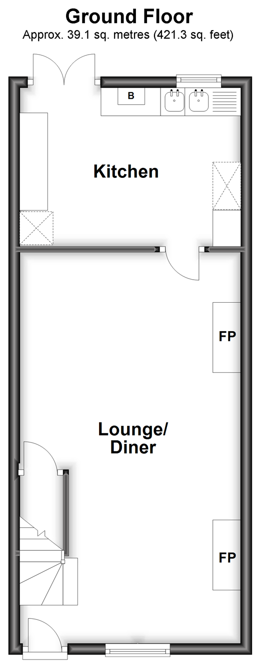 Church Hill, Temple Ewell, Dover, Kent CT16, 3 bedroom terraced house for sale 62017867