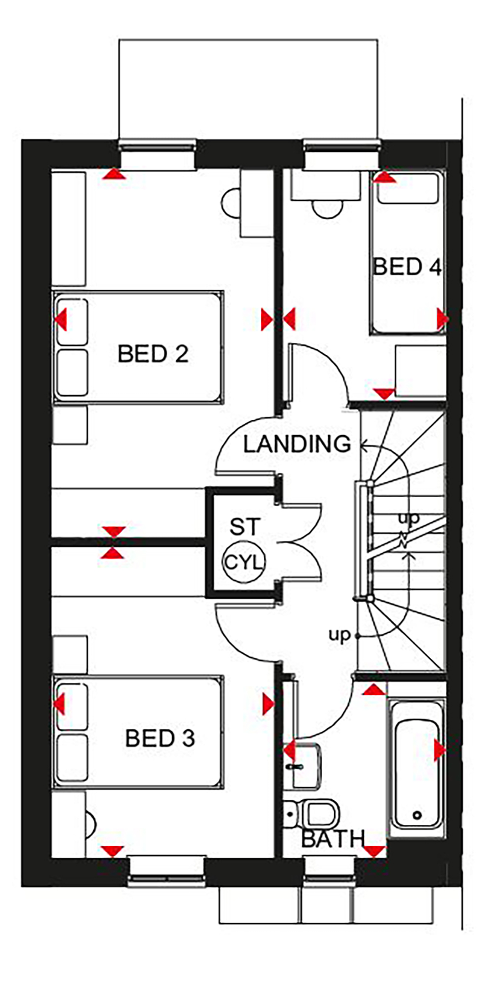 H8919495, Longmeanygate, Midge Hall, Leyland floorplan