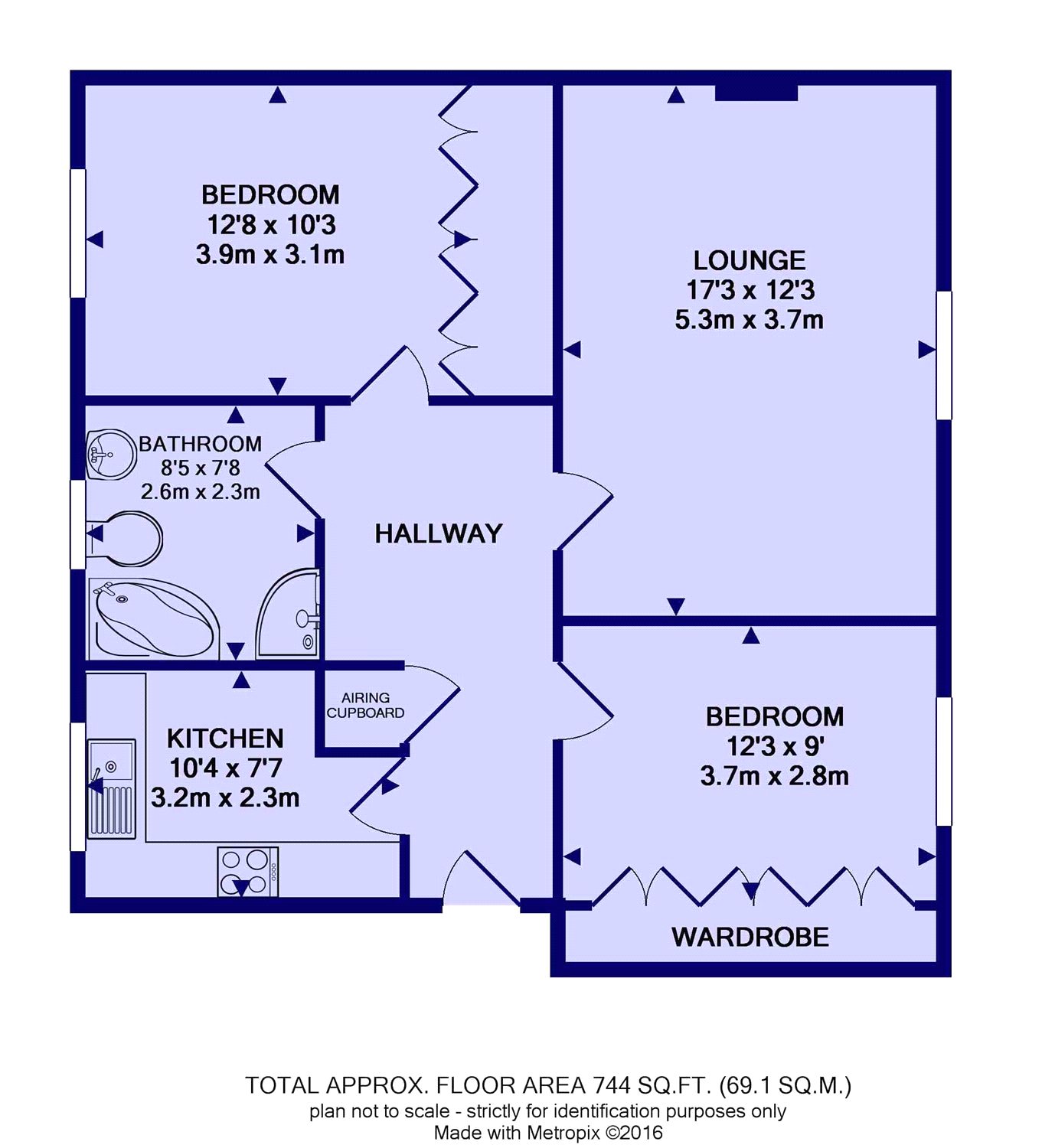 7, Leconfield Court, West Yorkshire floorplan