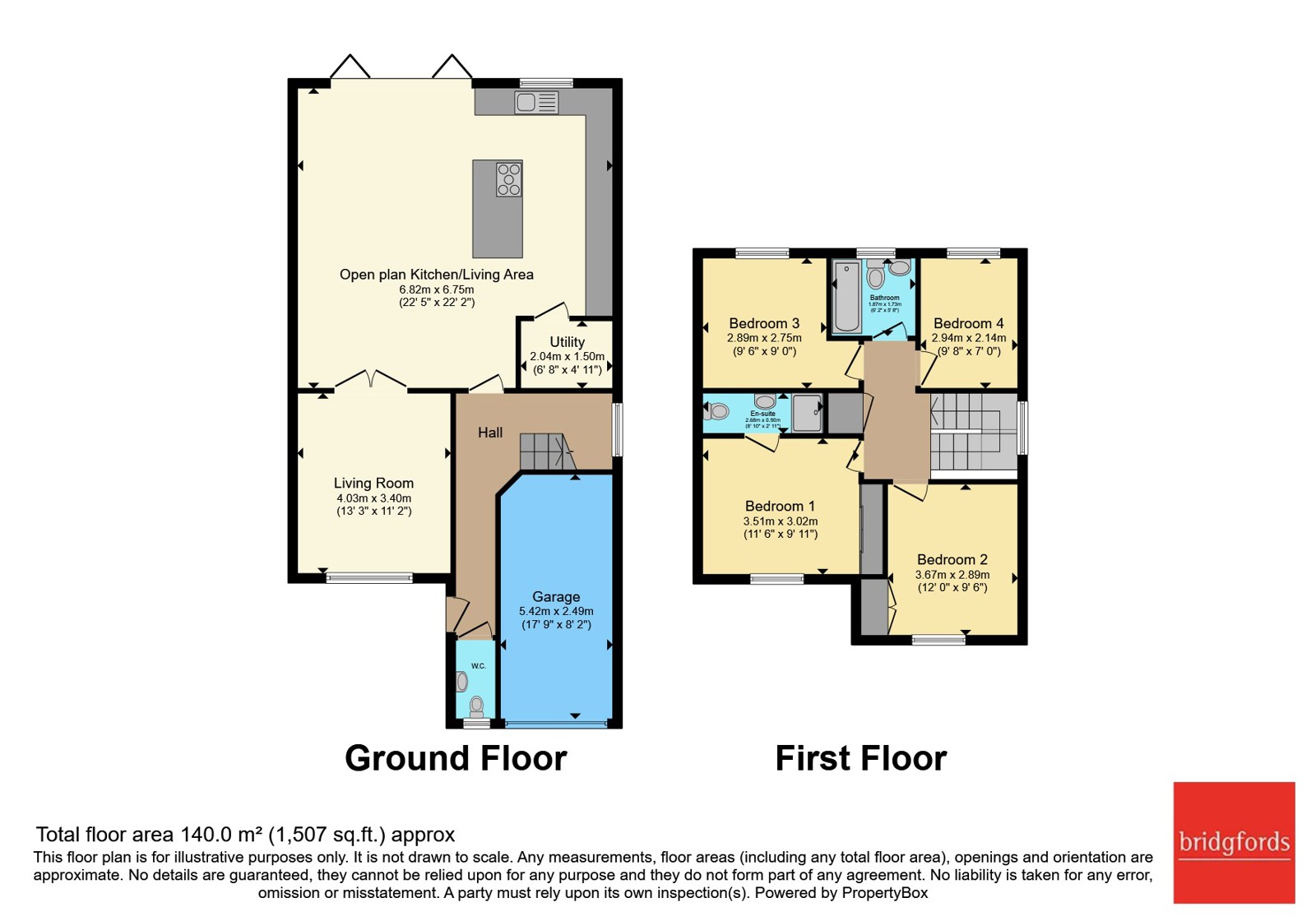 14, Howardian Close, Lancashire floorplan